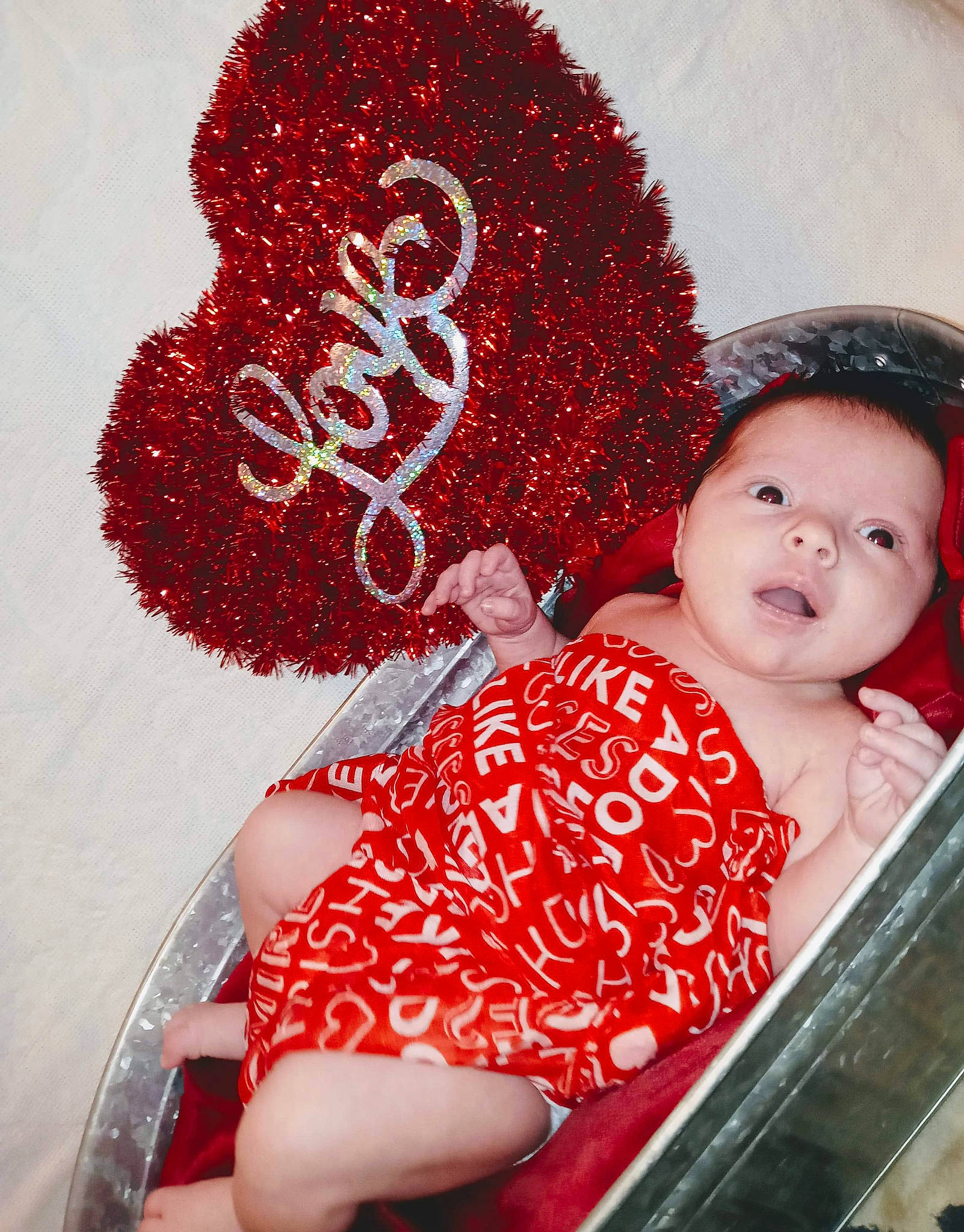 Kaylynn is registered to the contest to win money with this photo: afro, baby, baby_toddler_clothing, black_hair, carmine, cheek, child, comfort, fun, happy, head, jheri_curl, lip, love, magenta, pattern, person, red, ringlet, thigh