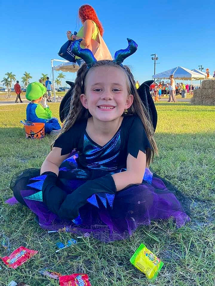 Sadie Grace is registered to the contest to win money with this photo: balloon, blue, child, electric_blue, event, fun, grass, grassland, happy, joy, leisure, party_supply, people_in_nature, person, play, recreation, sky, smile, t_shirt, toddler
