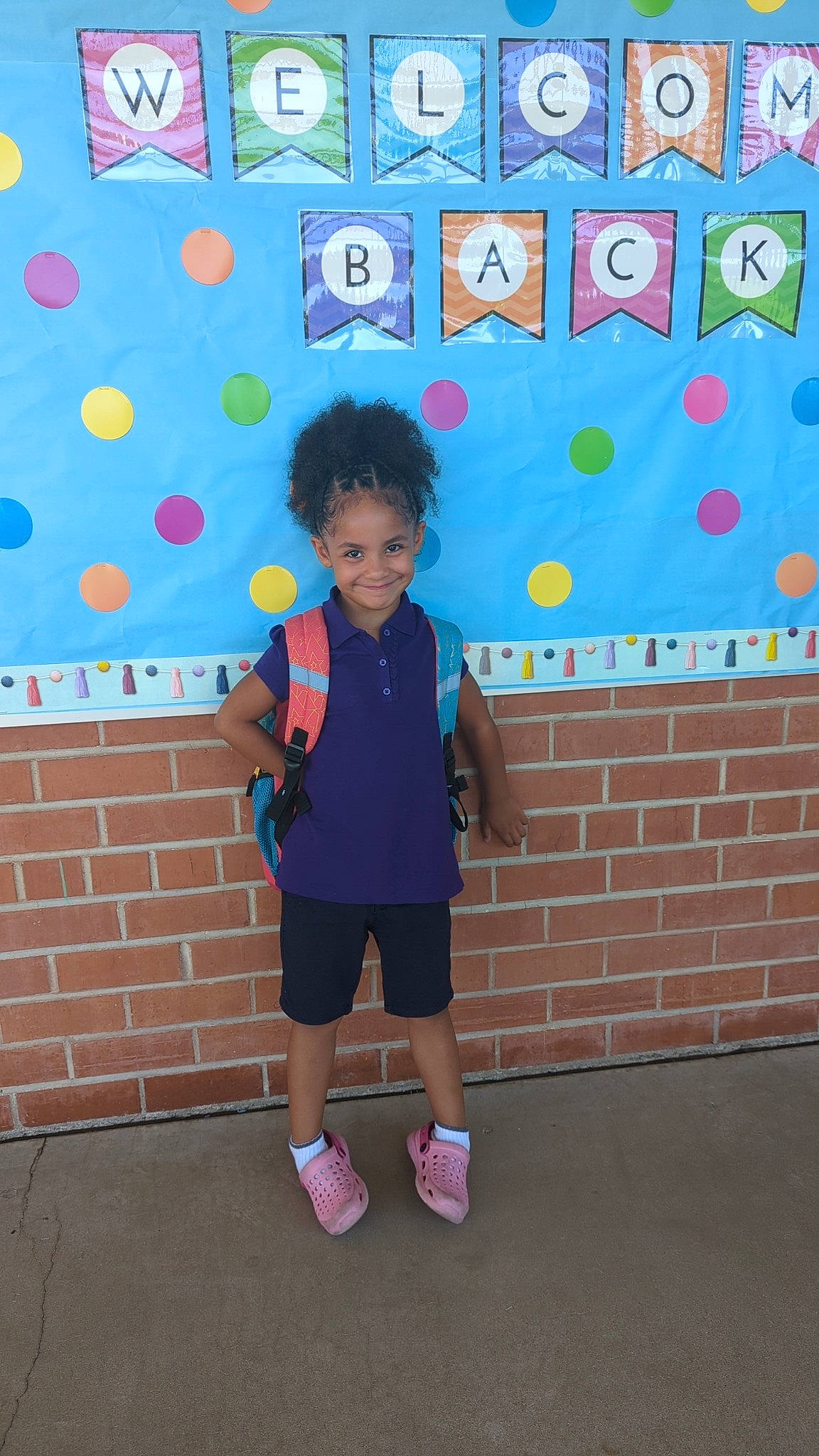 Amiahrose is registered to the contest to win money with this photo: art, artist, child, design, electric_blue, event, flooring, fun, joy, kindergarten, leisure, mural, party_supply, pattern, person, play, room, shorts, t_shirt, toddler