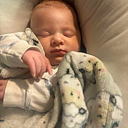 Colson joined the competition — help win amazing prizes! baby, sleeping, blanket, soft, cozy, infant, resting, cushion, comfort, warm, child, cute, indoors, peaceful, closeup, portrait, hand, clothing, fabric, relaxation