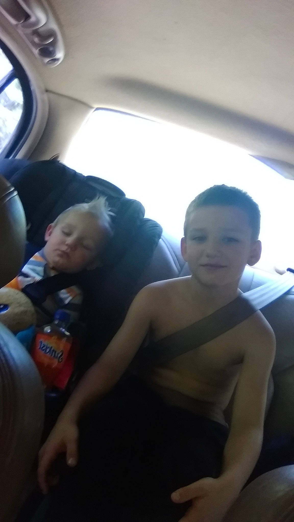 Marshel joined the competition — help win amazing prizes! barechested, car, child, fun, muscle, passenger, person, photography, vacation, vehicle