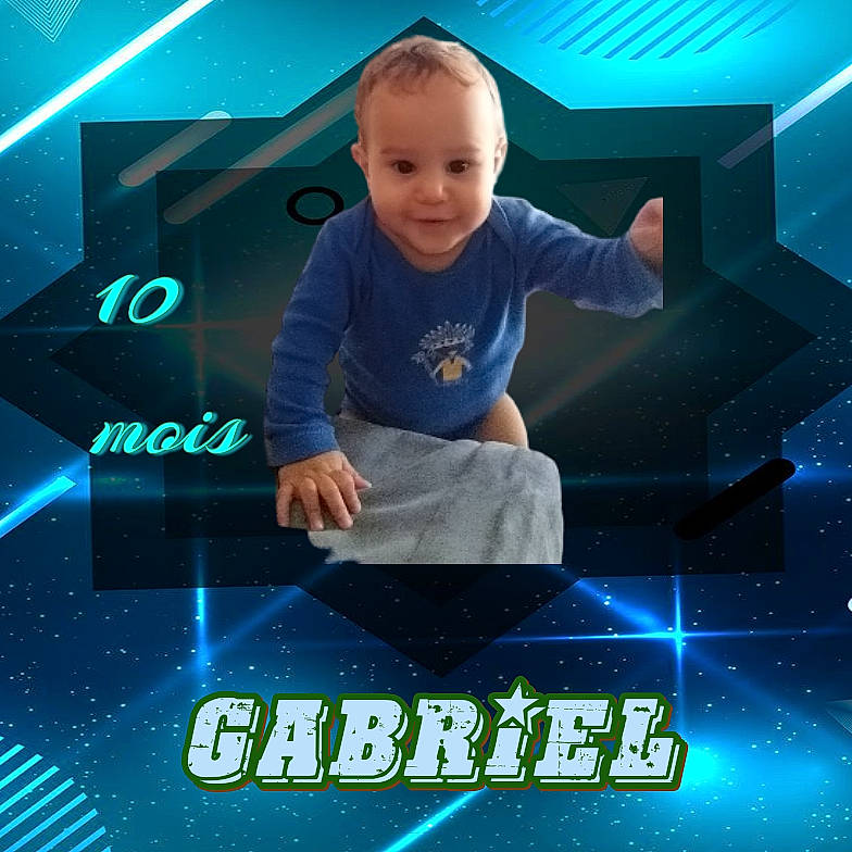 Gabriel participe au concours pour gagner de l'argent avec cette photo : font, games, graphic_design, graphics, joy, person, space, talent_show