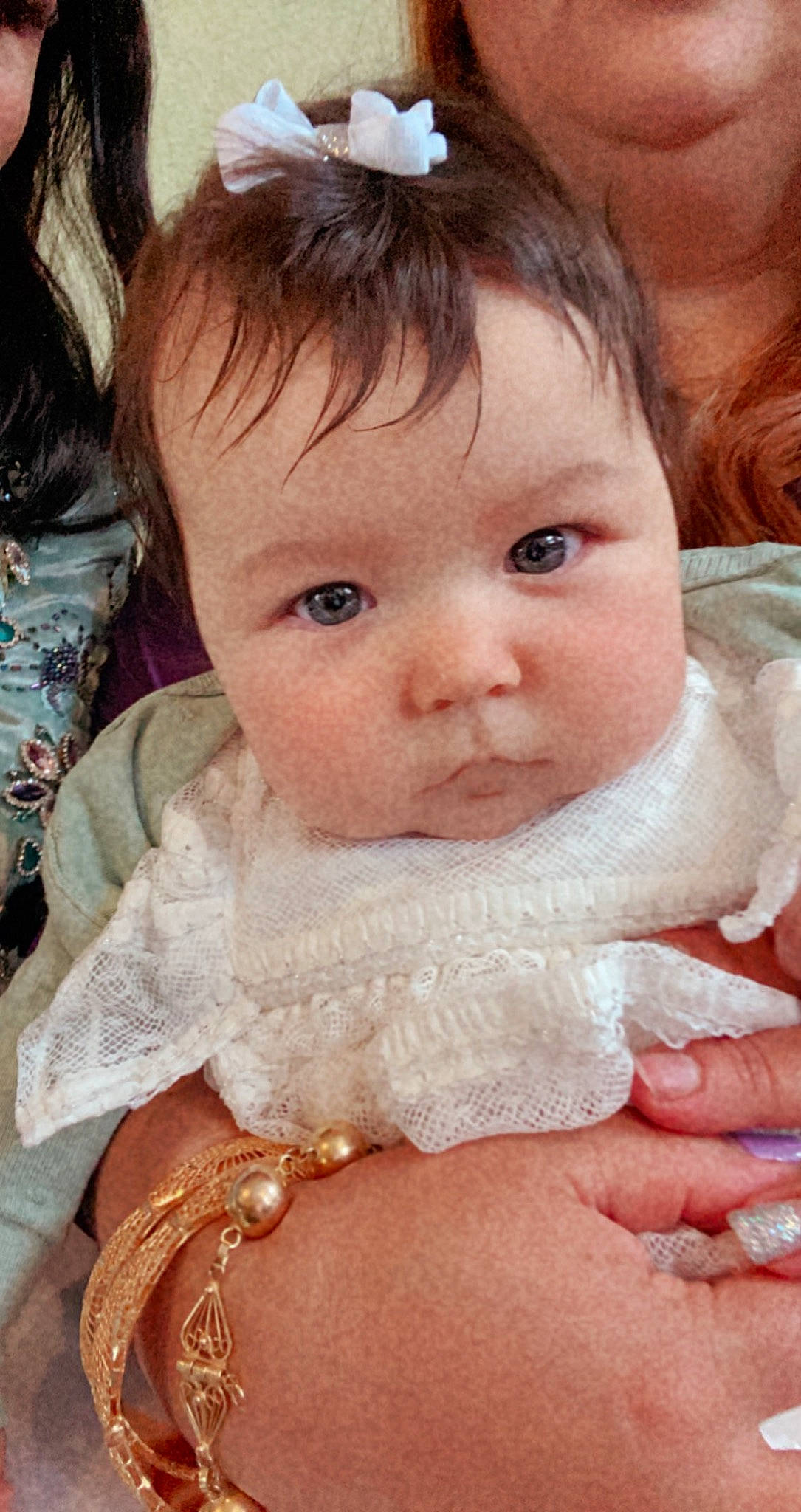 Aya joined the competition — help win amazing prizes! baby_toddler_clothing, cheek, chin, dress, eye, eyebrow, eyelash, facial_expression, gesture, hairstyle, hand, happy, head, iris, lip, mouth, neck, nose, outerwear, person