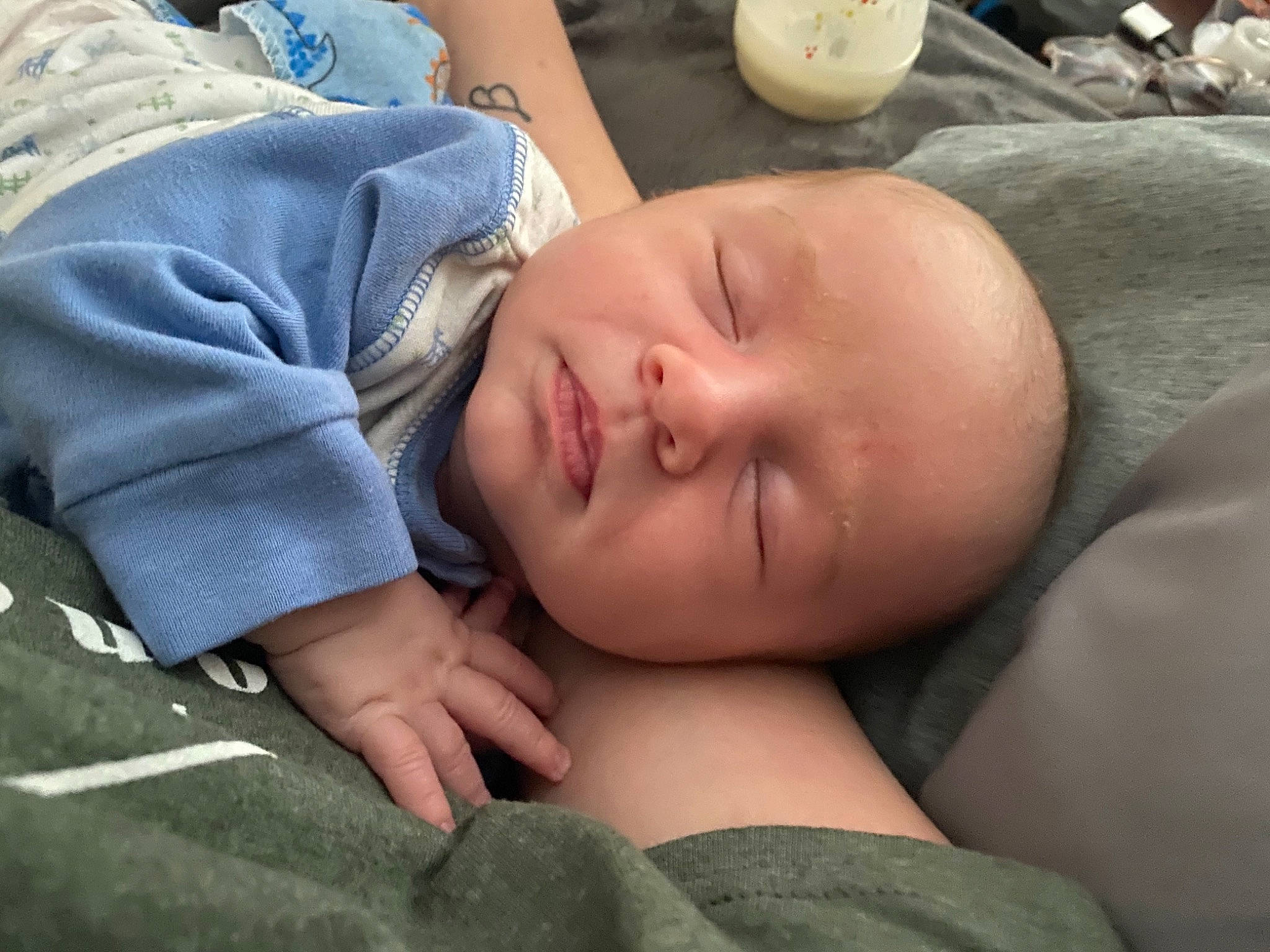 Prince joined the competition — help win amazing prizes! baby, baby_toddler_clothing, bedtime, cheek, child, comfort, eyebrow, eyelash, forehead, grass, linens, mouth, nap, nose, person, sitting, skin, sleep, toddler