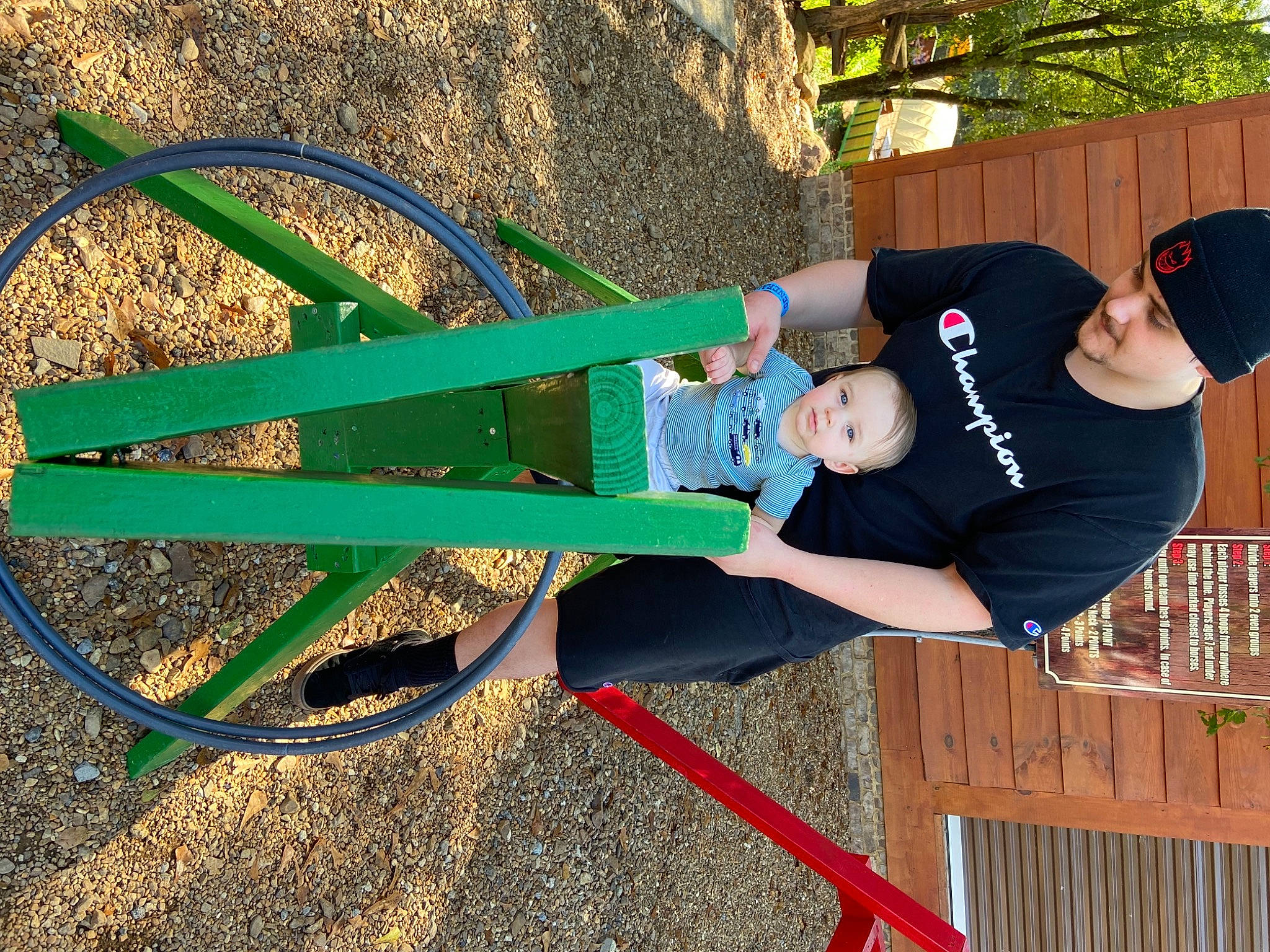 Atlas joined the competition — help win amazing prizes! baseball_cap, cap, city, elbow, electric_blue, fun, grass, happy, hat, headwear, leisure, outdoor_play_equipment, people_in_nature, person, plant, recreation, shorts, soil, t_shirt, thigh