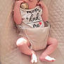 baby, sleeping, pacifier, infant, baby_rocker, clothing, cute, peaceful, indoor, soft_light, face, hands, legs, footwear, comfort, adorable, child, newborn, rest, parental_love