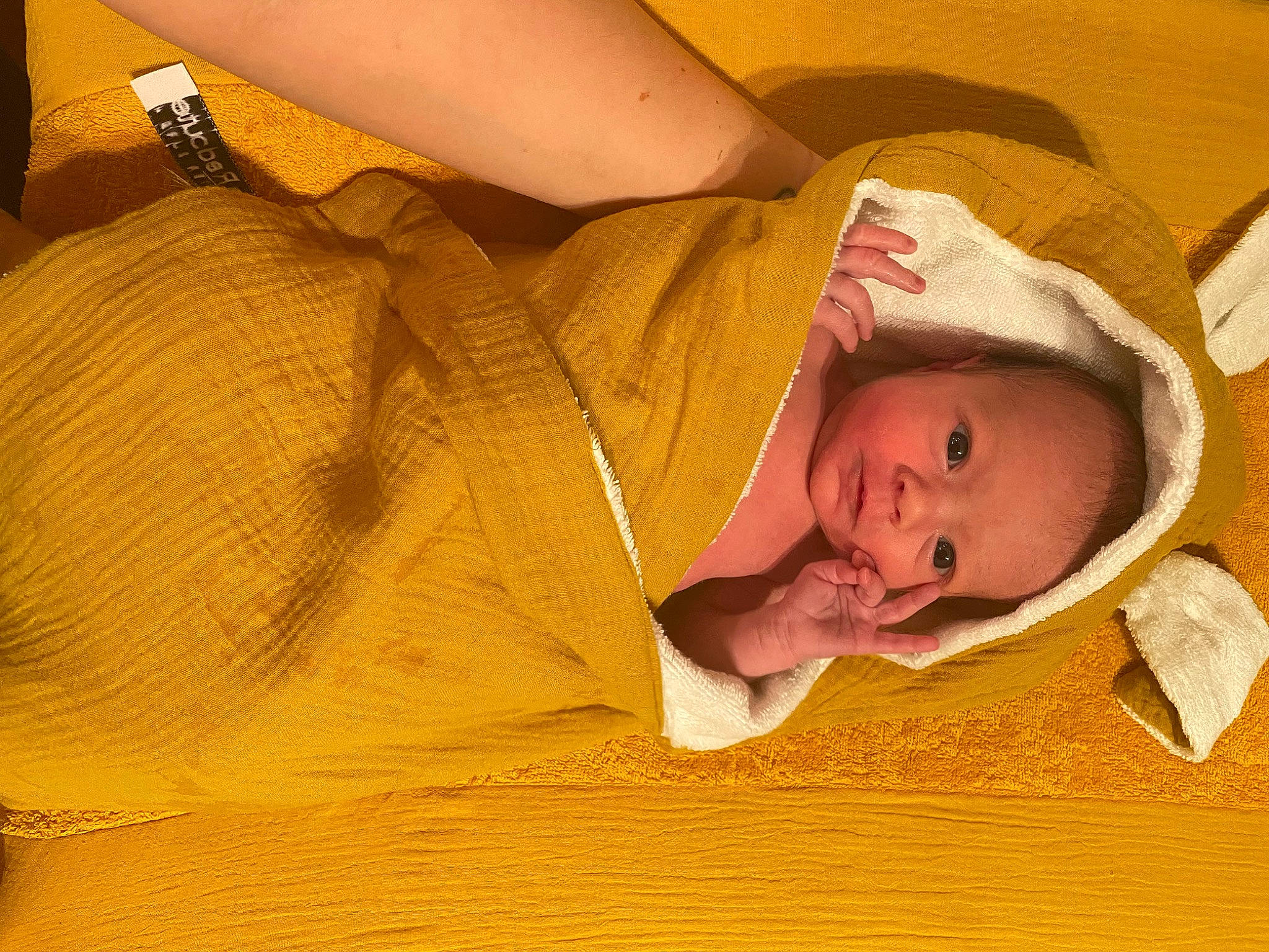 Naomi a rejoint le concours — aidez-le/la à gagner de superbes lots ! abdomen, baby, baby_products, baby_sleeping, baby_toddler_clothing, bedding, bedtime, cheek, child, comfort, ear, human_leg, iris, linens, person, room, skin, thigh, toddler, wood