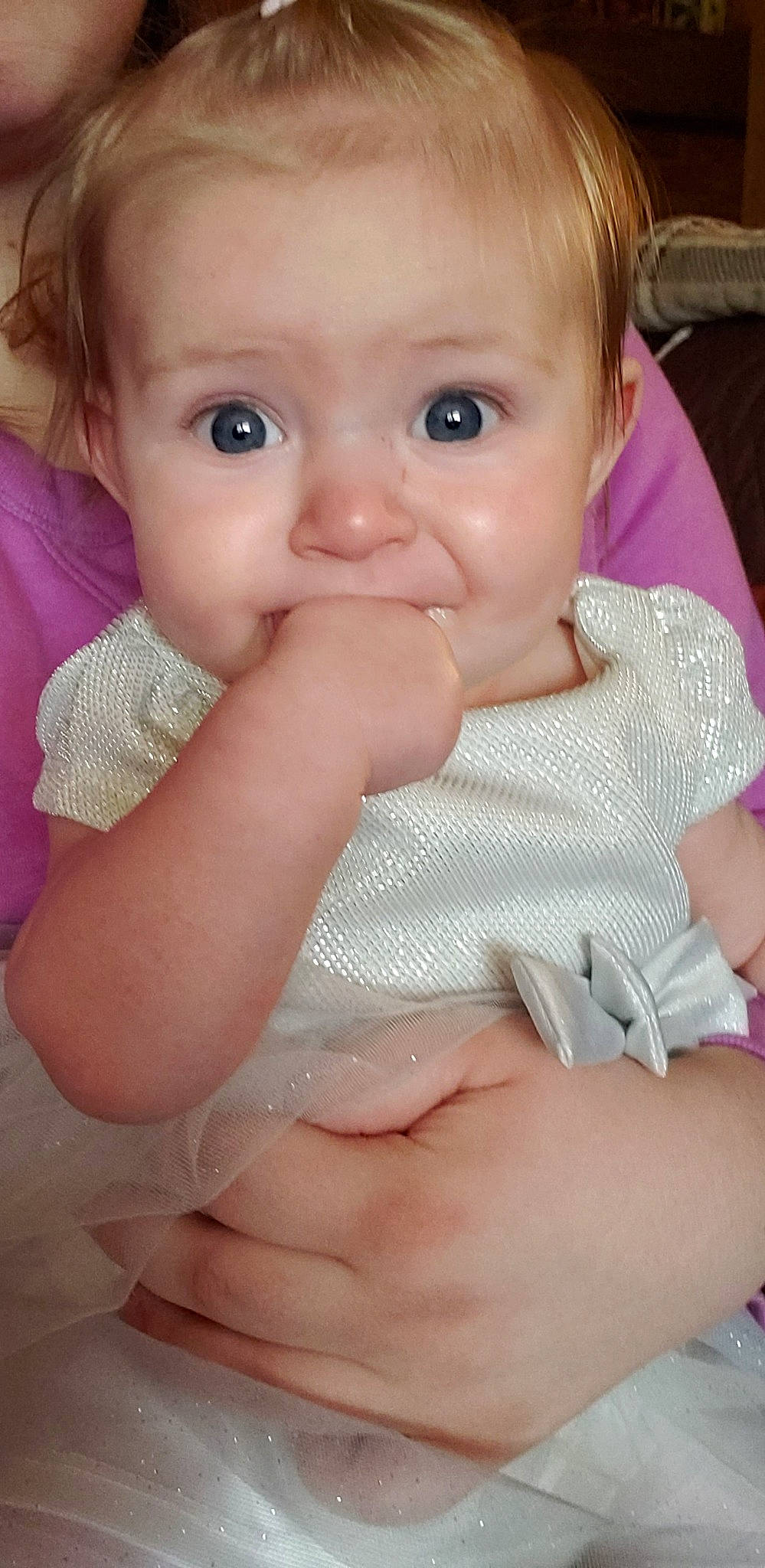 Jemma joined the competition — help win amazing prizes! baby, beauty, blond, cheek, child, chin, eye, eyebrow, face, finger, forehead, hand, head, iris, lip, mouth, nose, person, pink, skin