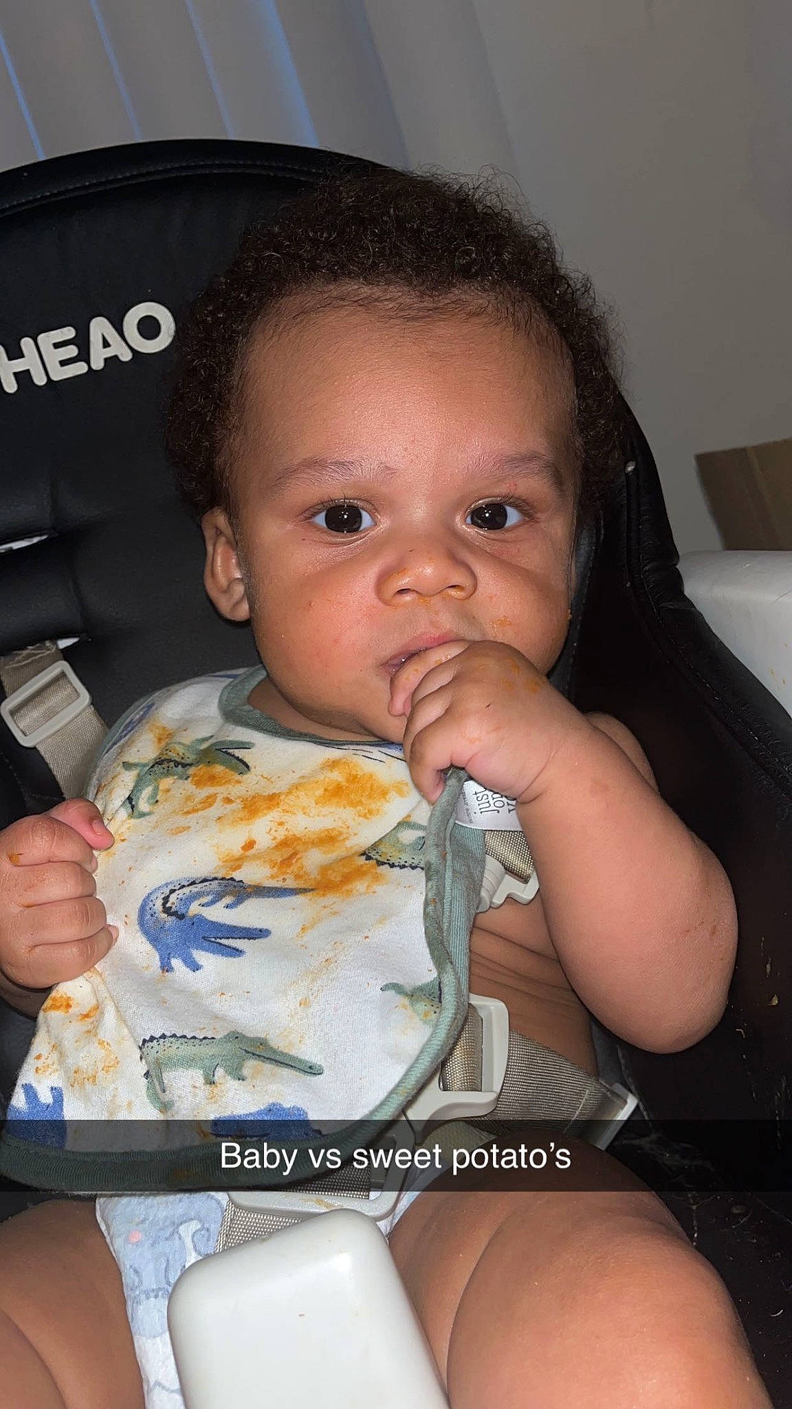 Elijah joined the competition — help win amazing prizes! baby, biting, cheek, child, comfort_food, eyelash, finger, food, food_craving, gesture, hand, iris, junk_food, mouth, nail, nose, person, skin, sweetness, thumb