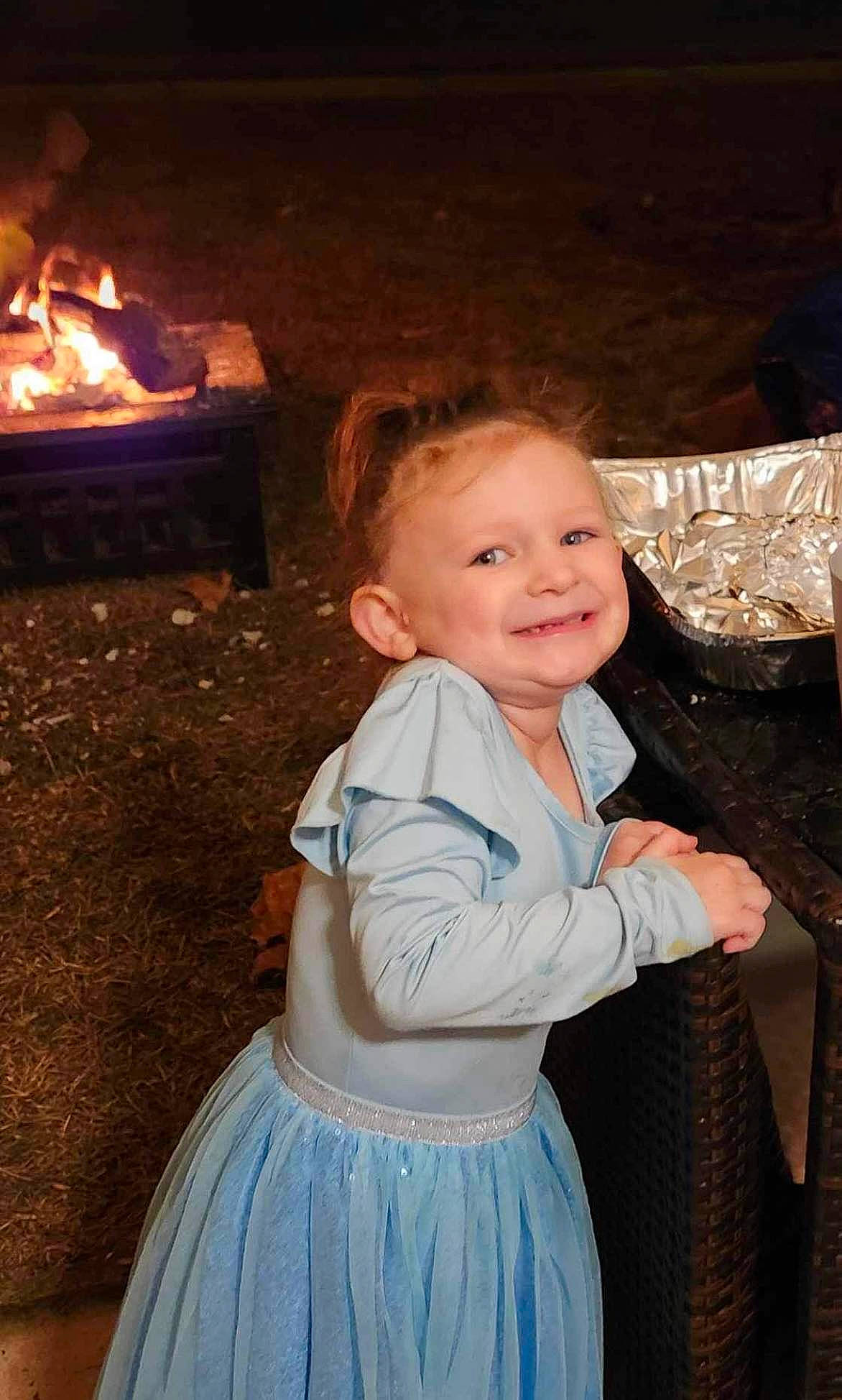 Madison joined the competition — help win amazing prizes! baby, baby_toddler_clothing, chair, child, event, eye, fire, flash_photography, formal_wear, fun, happy, heat, human, iris, joy, leisure, person, sitting, skin, smile