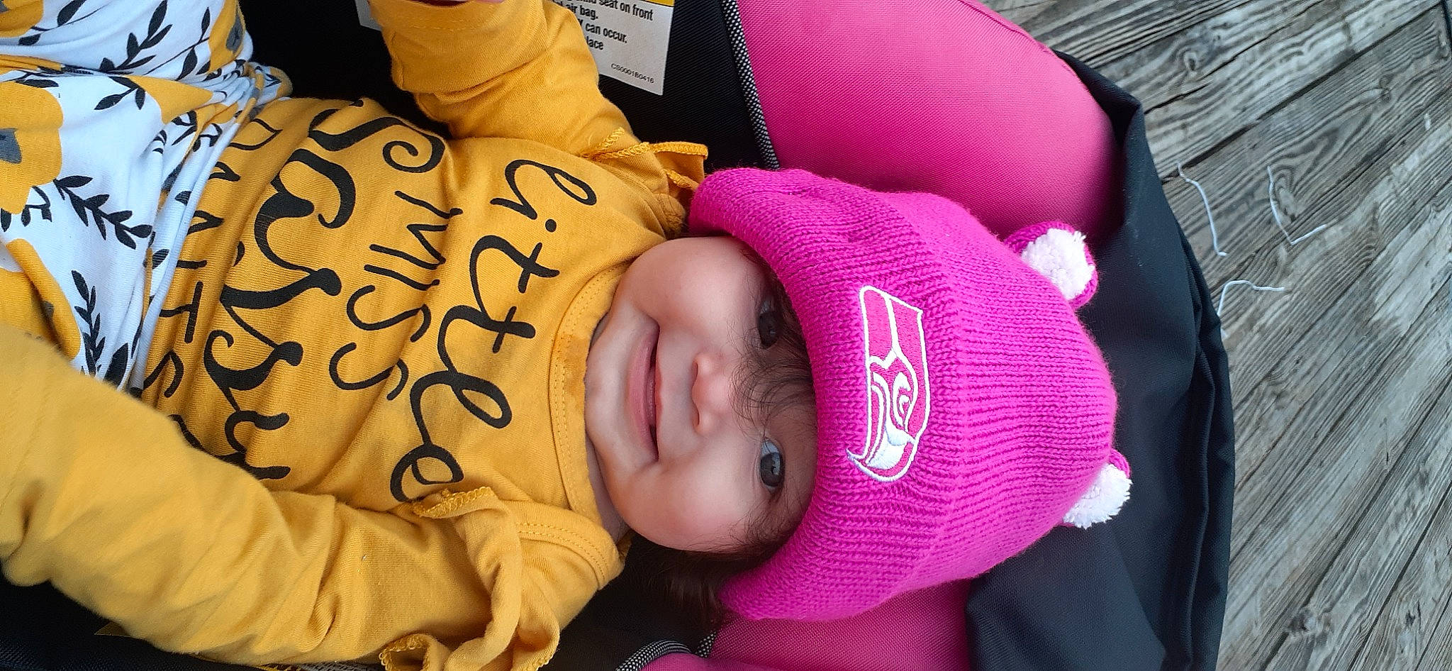 Helena joined the competition — help win amazing prizes! baby, baby_toddler_clothing, beanie, beauty, cheek, child, comfort, headwear, joy, knit_cap, magenta, nap, person, pink, plant, product, purple, room, skin, textile