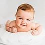 Hector is registered to the contest to win money with this photo: baby, babylaughing, bathing, bodypart, face, finger, hand, happy, head, laughing, newborn, person, photography, portrait, smile