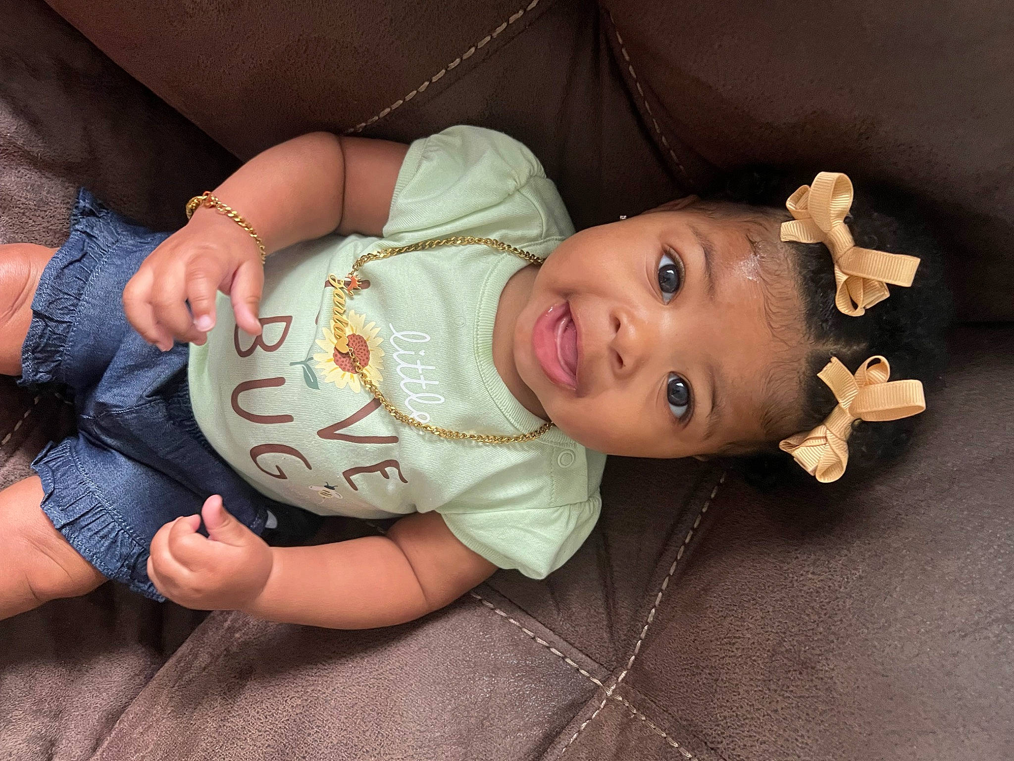 Zaria joined the competition — help win amazing prizes! baby, baby_products, baby_toddler_clothing, cheek, child, comfort, eye, eyelash, finger, gesture, hand, happy, human_body, mouth, nail, nose, person, skin, sleeve, smile