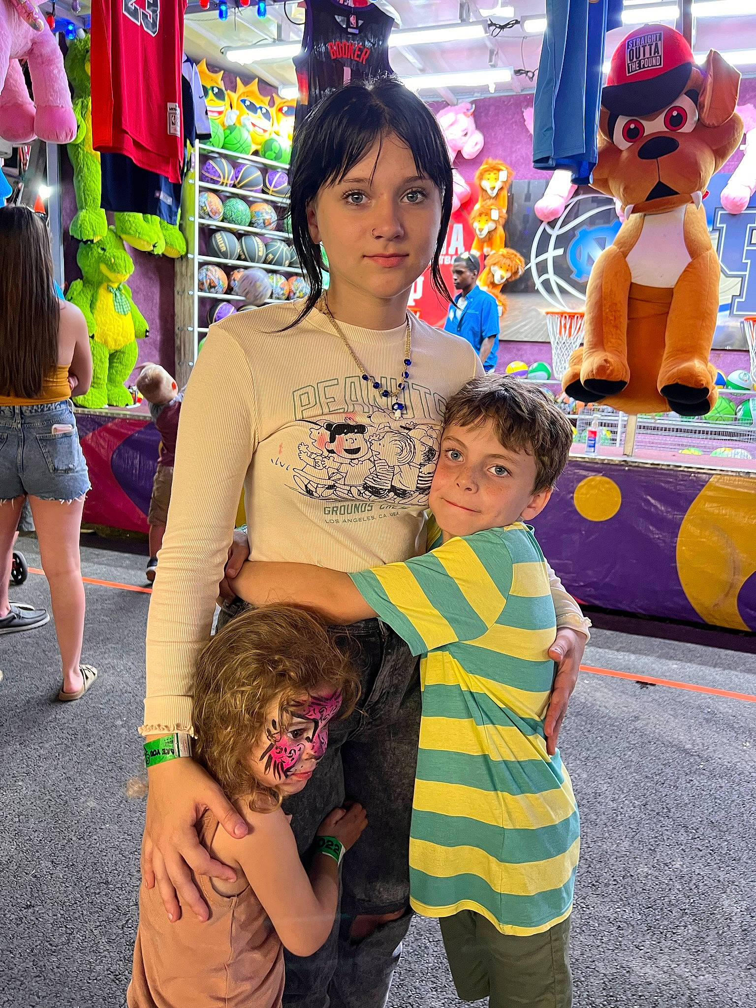 Melodie is registered to the contest to win money with this photo: child, city, clothing, community, event, fun, happy, joy, leisure, person, public_space, shorts, social_group, street, style, summer, t_shirt, toddler, travel, vacation