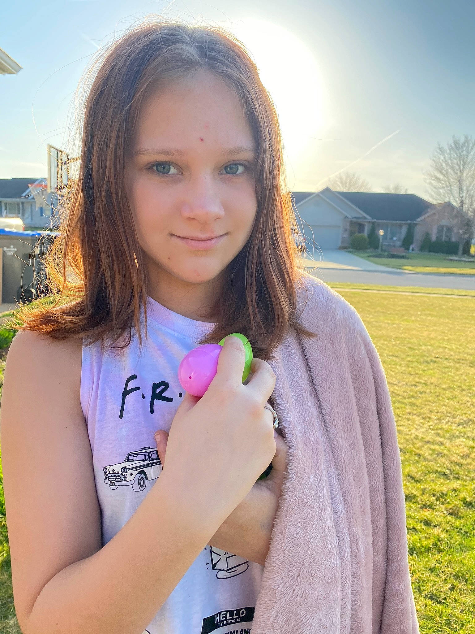 Melodie joined the competition — help win amazing prizes! beauty, cool, eyelash, finger, gesture, grass, hairstyle, hand, happy, joy, lip, long_hair, neck, person, plant, skin, sky, sleeve, smile, summer