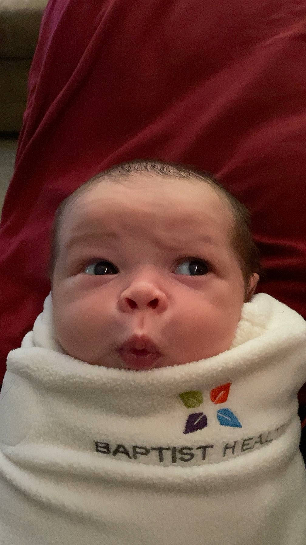 Matteo is registered to the contest to win money with this photo: baby, baby_products, baby_toddler_clothing, bib, cheek, child, chin, comfort, eye, eyebrow, eyelash, face, forehead, iris, lip, mouth, nose, person, skin, sleeve