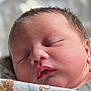 Colton joined the competition — help win amazing prizes! baby, blanket, child, closeup, cute, eyelids, face, head, infant, mouth, newborn, nose, peaceful, portrait, skin, sleeping, soft, teddy_bear_pattern, tiny, wrapped