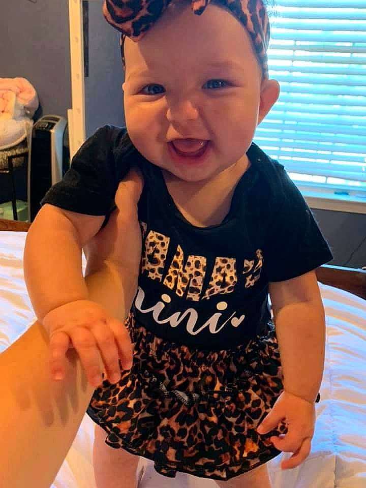 Avalyn joined the competition — help win amazing prizes! baby, baby_toddler_clothing, child, person, t_shirt, toddler