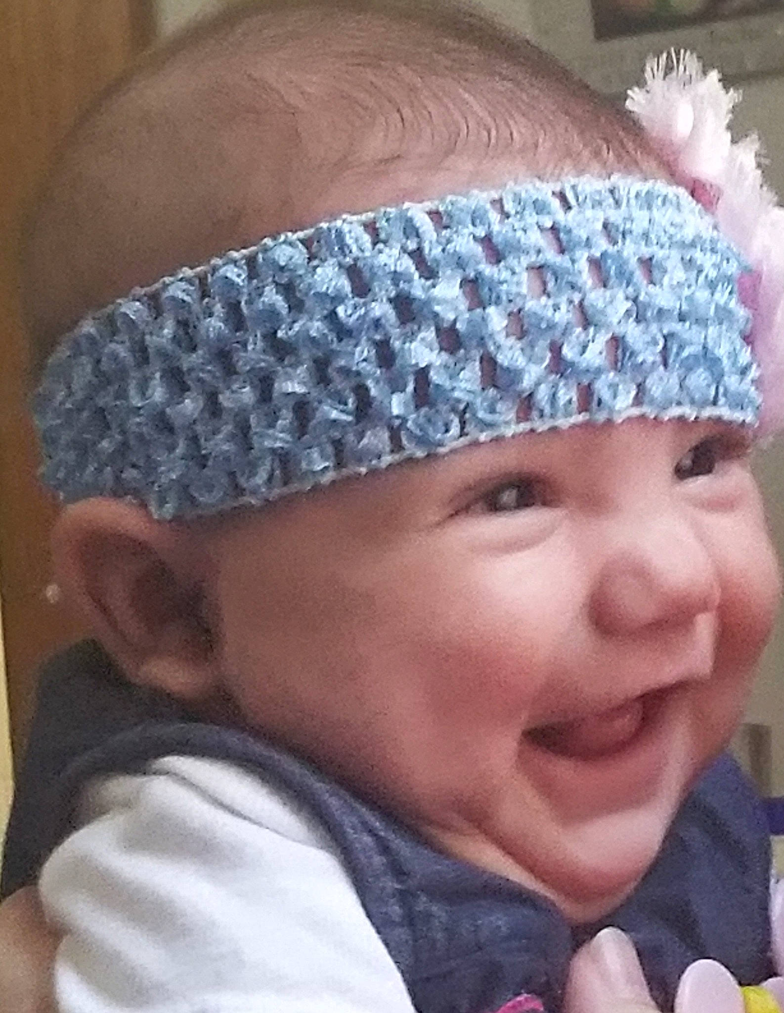 Kira joined the competition — help win amazing prizes! baby, beanie, bonnet, cap, child, clothing, crochet, fashion_accessory, hair_accessory, head, headgear, knit_cap, person, toddler