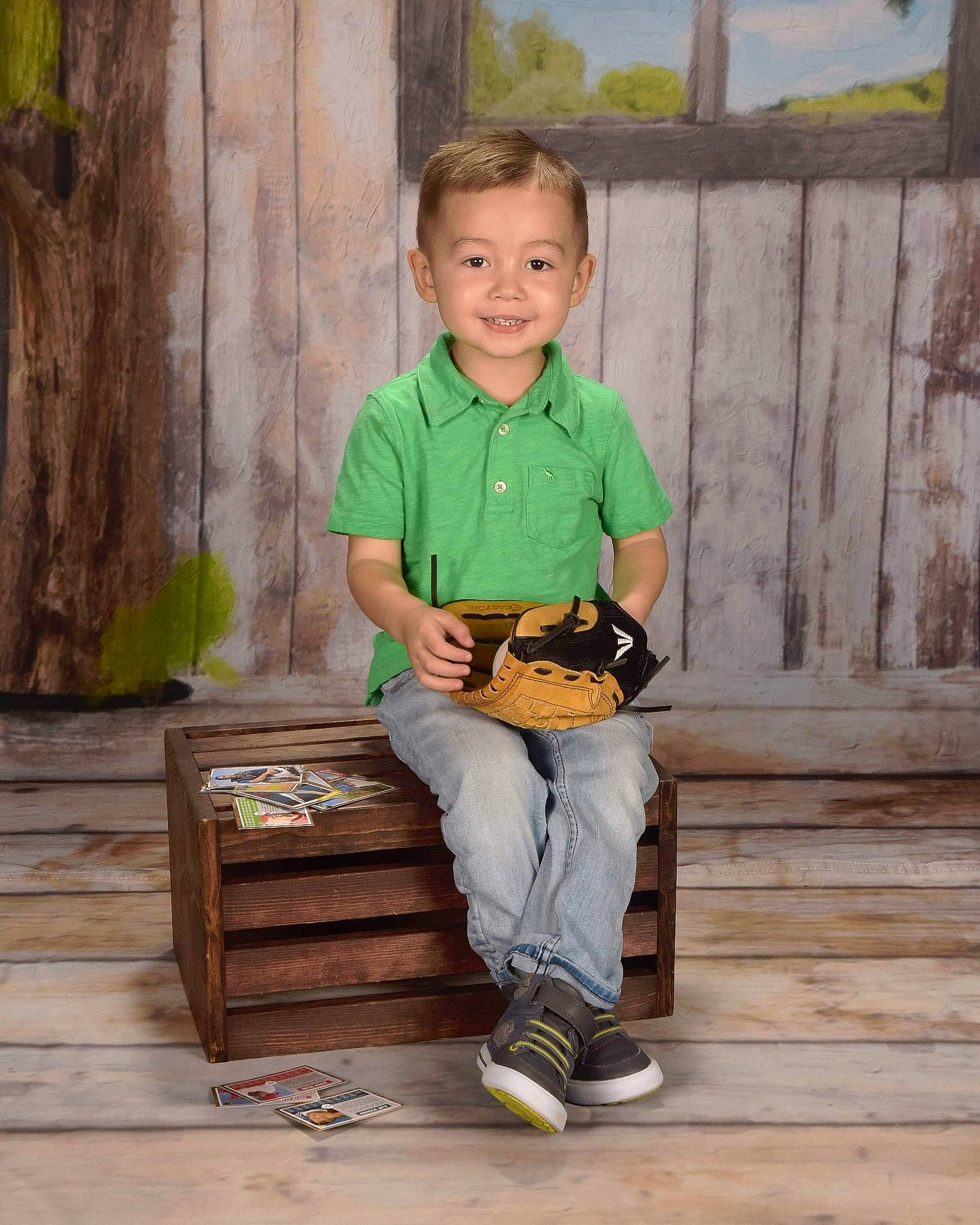 Maverick joined the competition — help win amazing prizes! child, child_model, green, joy, person, play, shoe, sitting, smile, standing, toddler, vacation, wood