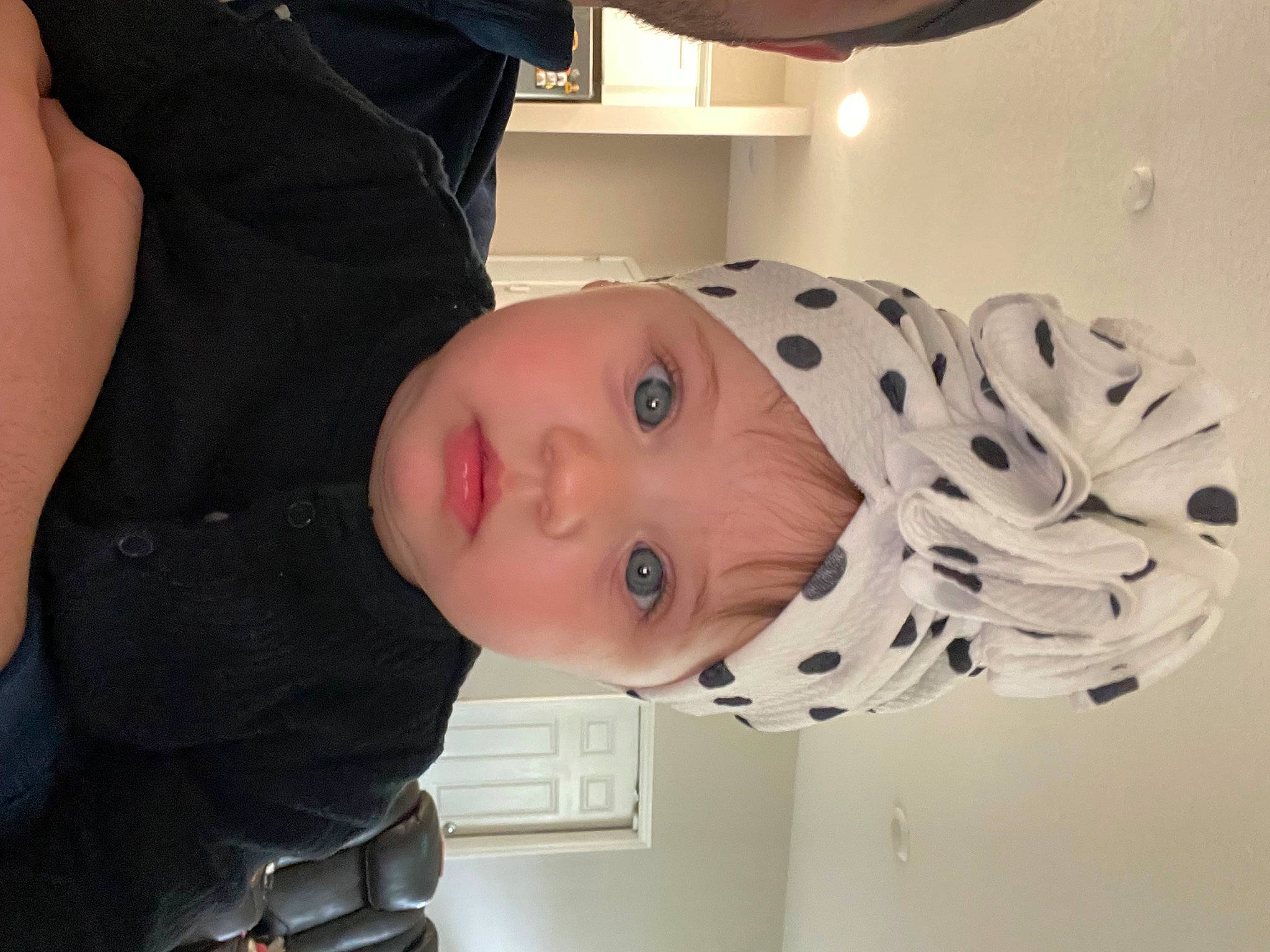 Zoey joined the competition — help win amazing prizes! baby, baby_toddler_clothing, cheek, child, comfort, eyebrow, eyelash, fun, headwear, jaw, mouth, neck, nose, person, room, sleeve, suit, toddler