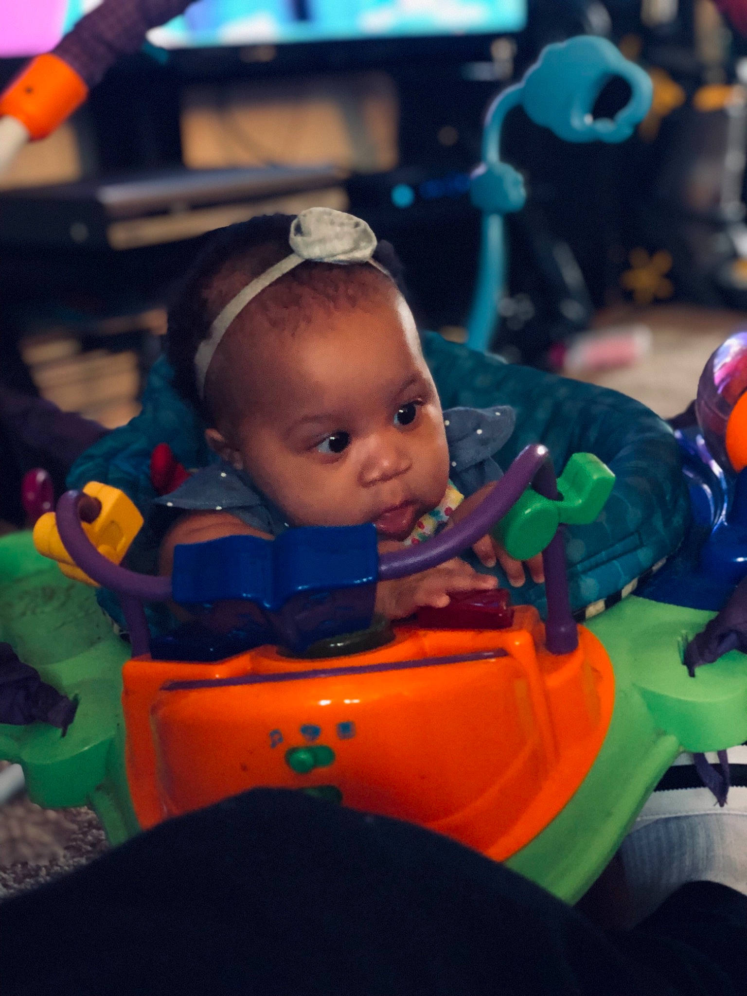 Ayva joined the competition — help win amazing prizes! baby, baby_products, cheek, child, eye, face, forehead, fun, green, head, orange, people, person, play, product, skin, smile, toddler, toy, vacation