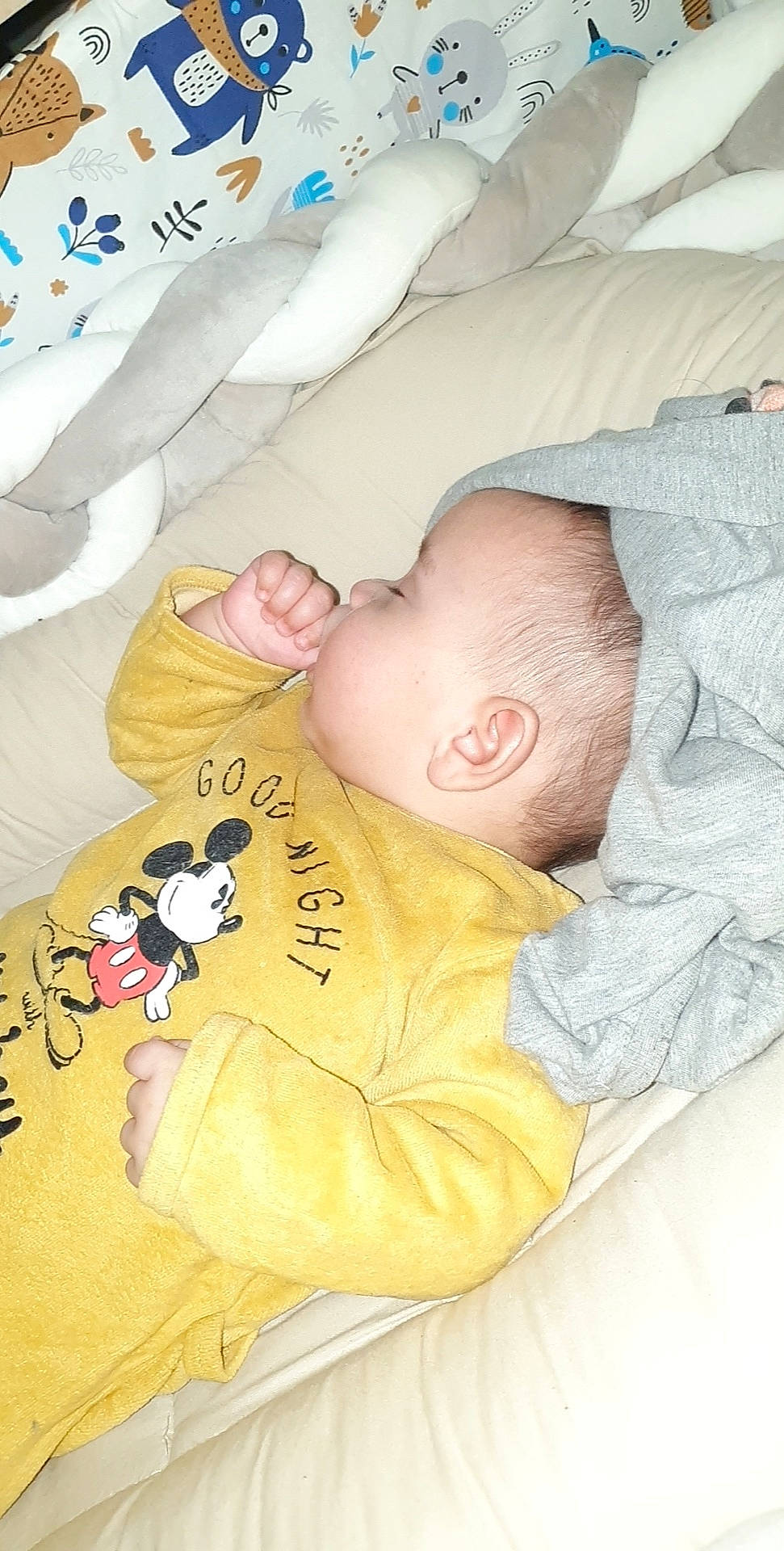 Shady a rejoint le concours — aidez-le/la à gagner de superbes lots ! baby, baby_products, baby_safety, baby_sleeping, baby_toddler_clothing, bedtime, child, comfort, facial_expression, happy, linens, mammal, nap, person, product, room, sleep, sleeve, textile, toddler