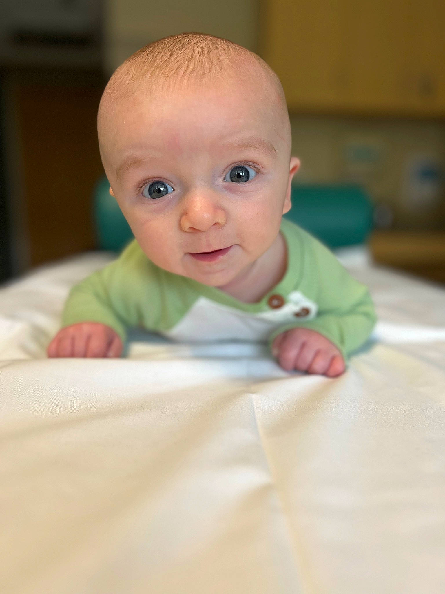 Aris joined the competition — help win amazing prizes! baby, baby_toddler_clothing, cheek, comfort, crawling, eye, eyebrow, flooring, fun, happy, hardwood, iris, linens, nose, person, sitting, sleeve, smile, toddler, tummy_time