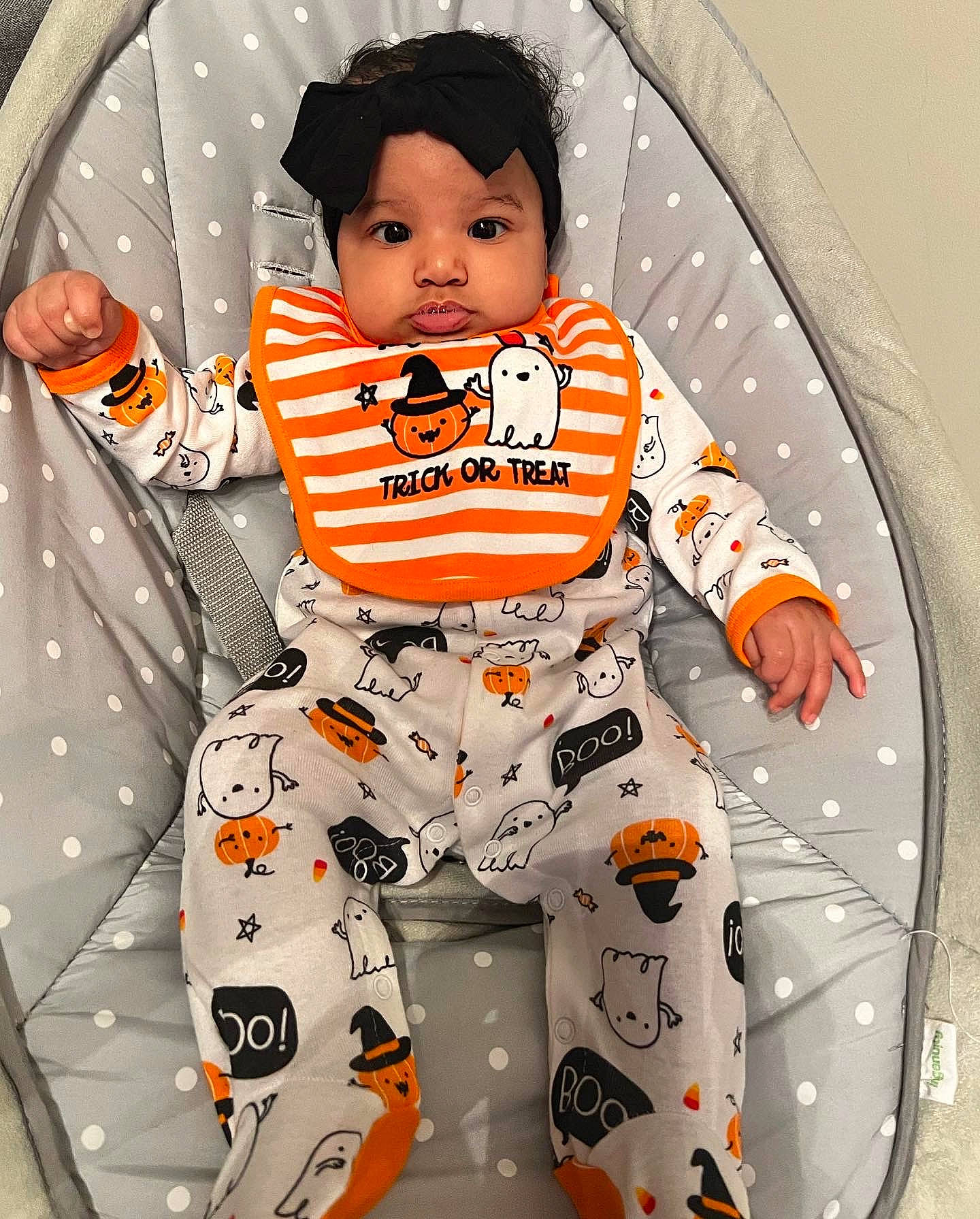 Alaiya joined the competition — help win amazing prizes! baby, baby_products, baby_toddler_clothing, carmine, comfort, font, headwear, long_sleeved_t_shirt, orange, outerwear, pattern, person, personal_protective_equipment, sitting, sleeve, sports_gear, sports_uniform, sportswear, t_shirt, thigh