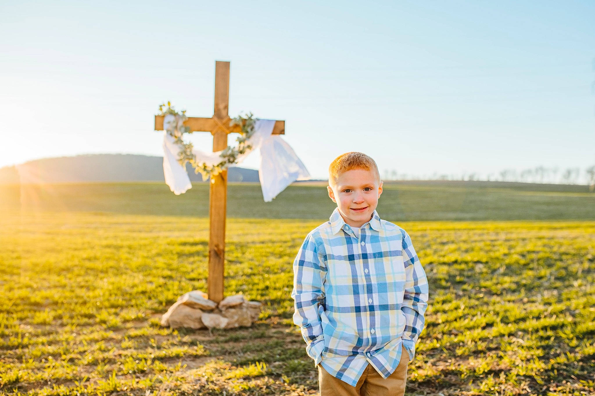 Cody joined the competition — help win amazing prizes! agriculture, field, fun, grass, grass_family, grassland, happy, horizon, joy, landscape, meadow, natural_landscape, pasture, people_in_nature, person, plaid, plant, prairie, sky, summer