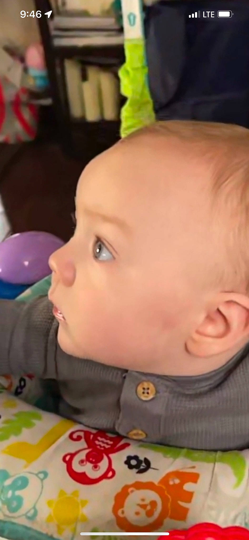 Brodie joined the competition — help win amazing prizes! baby, baby_toddler_clothing, balloon, cheek, child, chin, ear, eye, eyebrow, eyelash, forehead, fun, hairstyle, iris, lip, mouth, nose, person, skin, sleeve