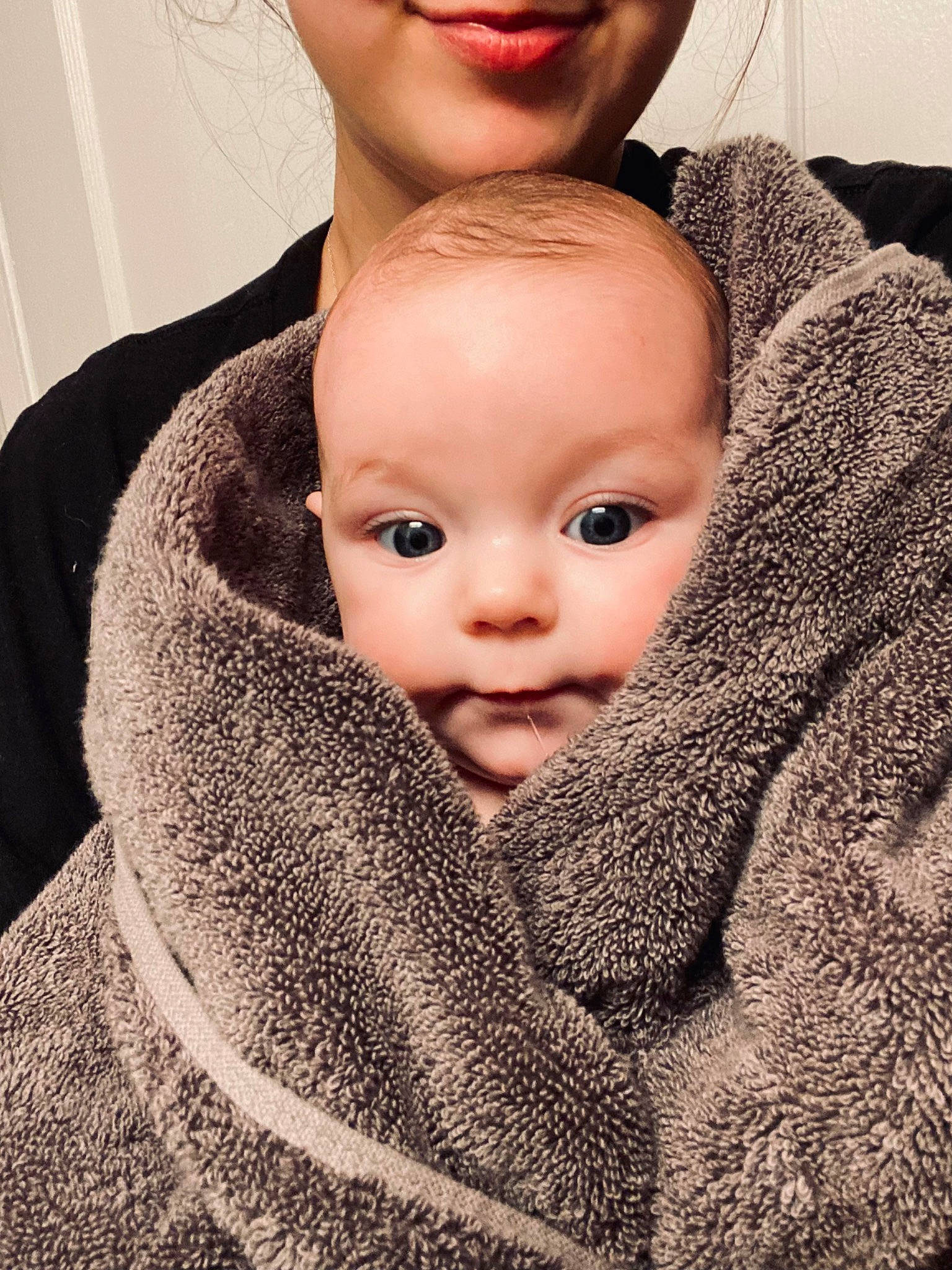 Oaklyn joined the competition — help win amazing prizes! baby, cheek, child, chin, comfort, eyelash, face, forehead, fur, gesture, happy, iris, lip, nose, person, skin, sleeve, smile, toddler, wool