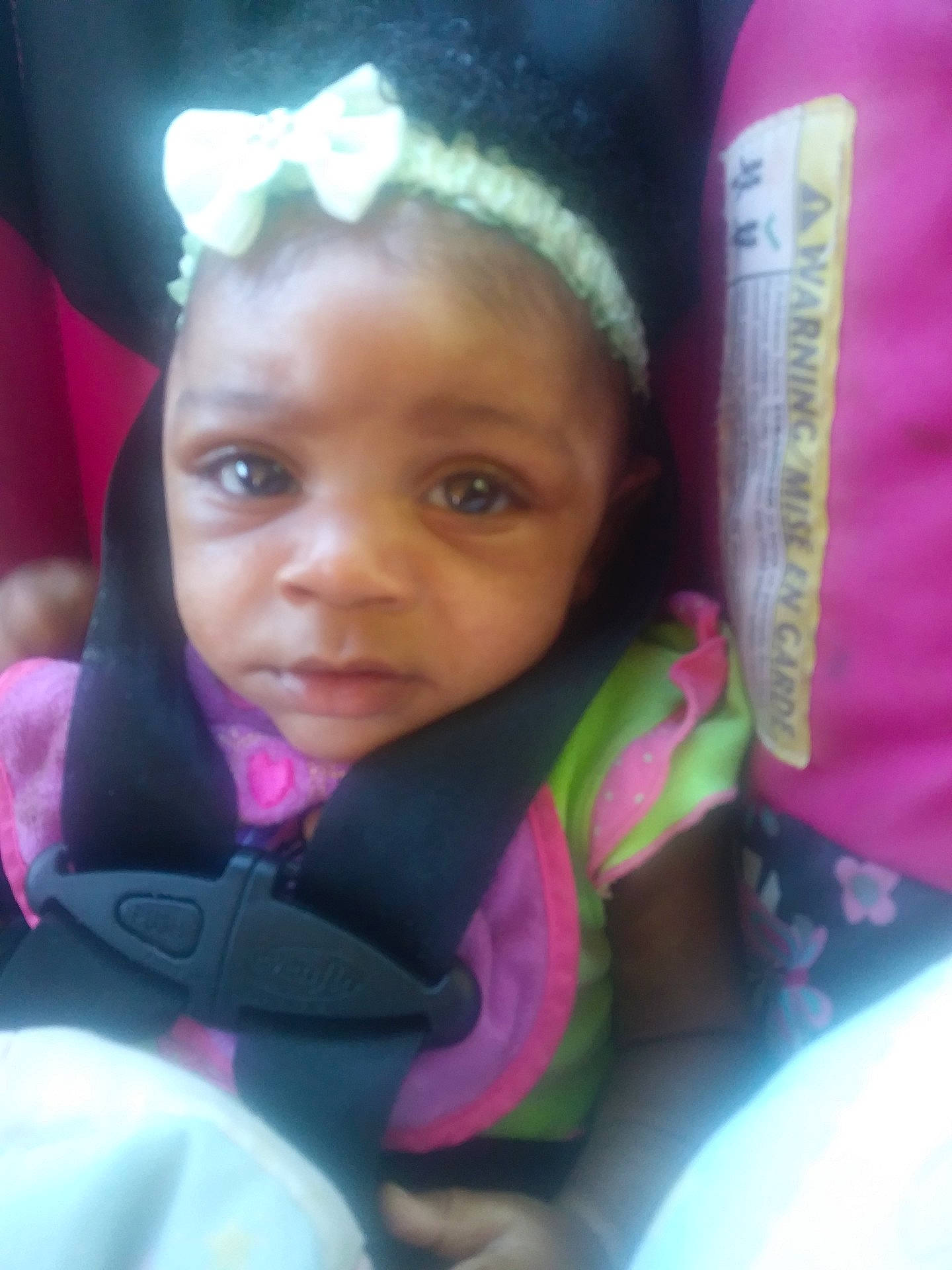 Syncere is registered to the contest to win money with this photo: child, day, eye, face, facial_expression, girl, hairstyle, head, image, infant, mouth, nose, organ, person, photography, pink, selfie, skin, smile, toddler