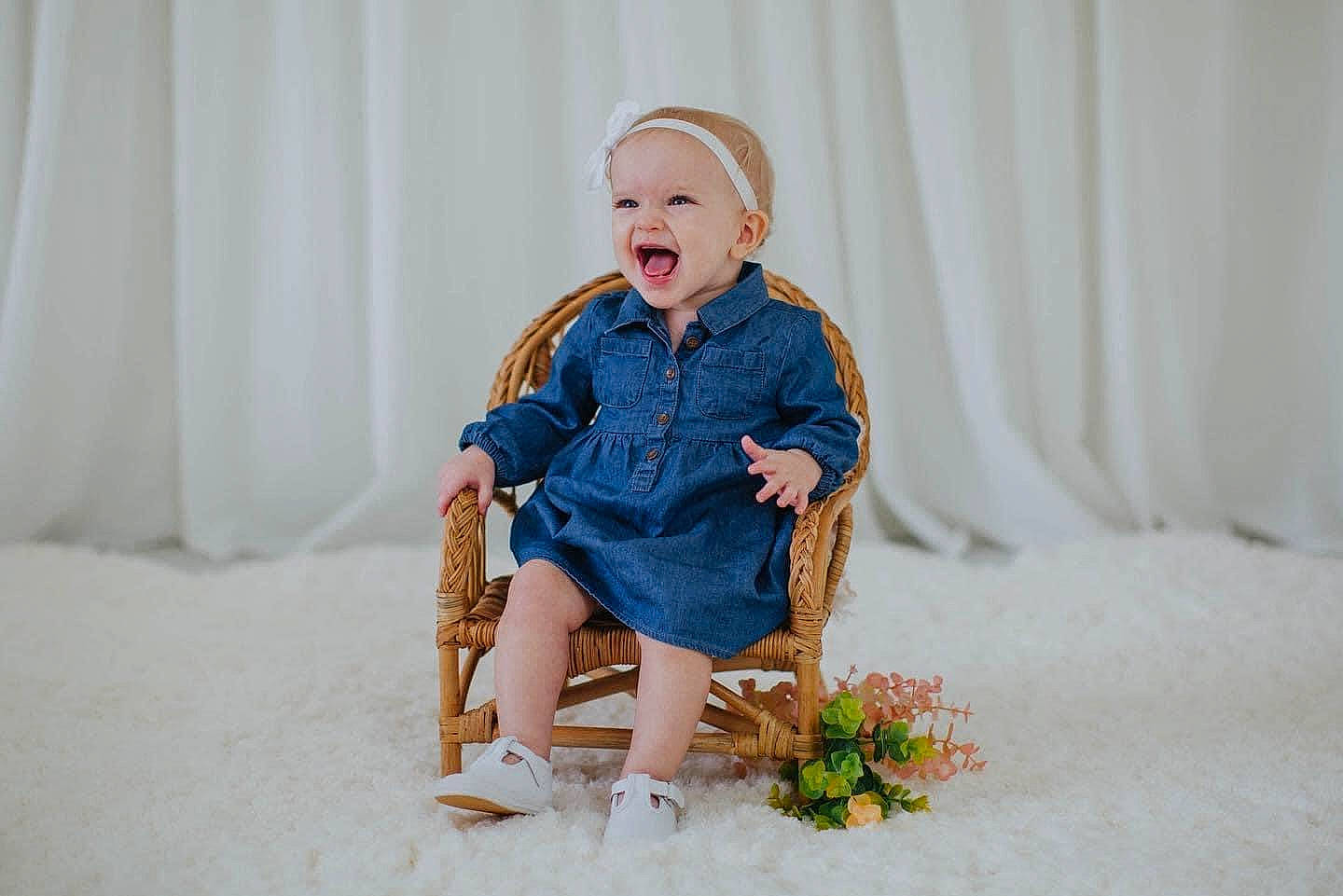 Emme joined the competition — help win amazing prizes! baby, baby_toddler_clothing, comfort, curtain, dress, dress_shirt, electric_blue, fashion_design, flash_photography, formal_wear, happy, head, human_body, jeans, knee, person, plant, shorts, sleeve, t_shirt