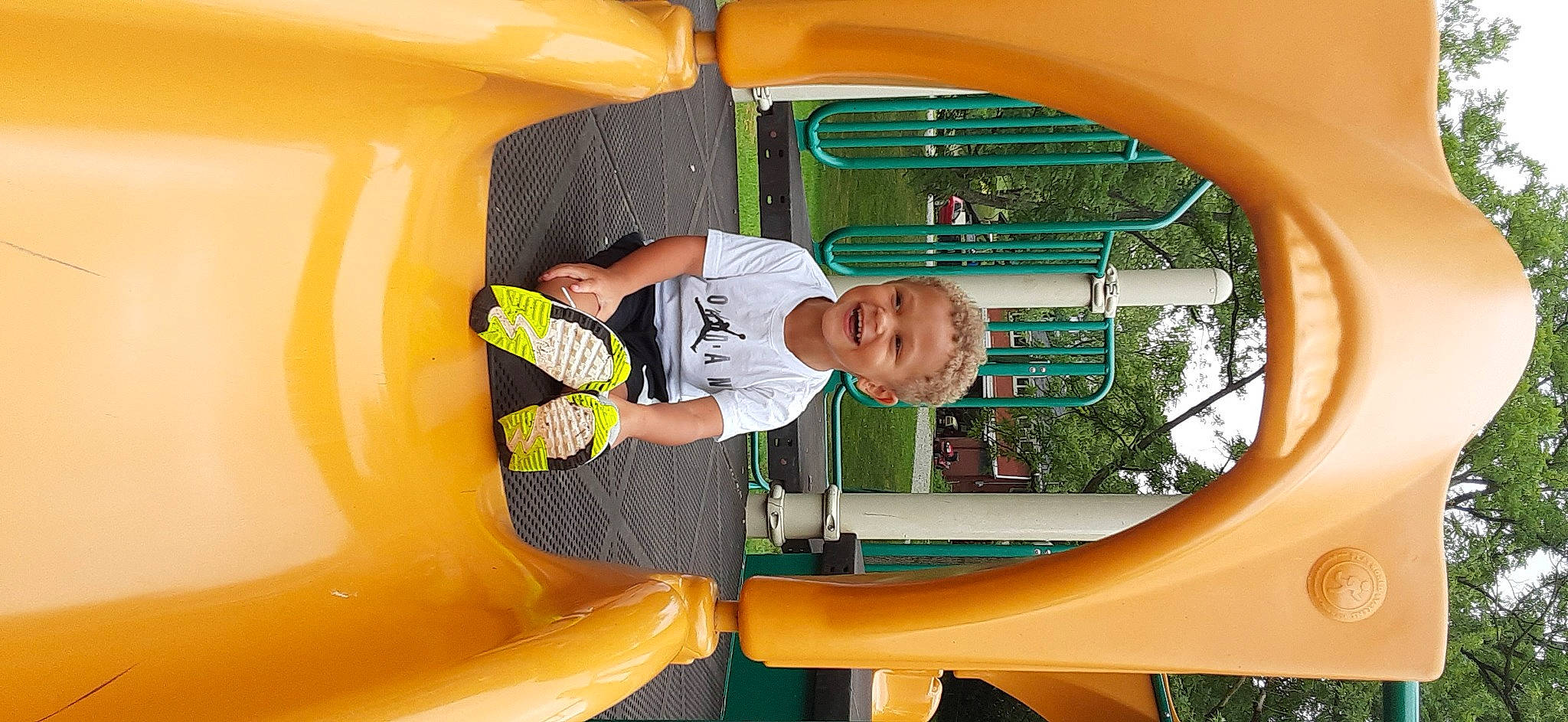 Cannon joined the competition — help win amazing prizes! car, joy, motor_vehicle, person, playground, vehicle, yellow