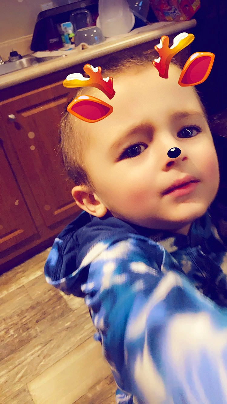 Logan joined the competition — help win amazing prizes! baby, baby_toddler_clothing, blue, cabinetry, cap, chest_of_drawers, drawer, ear, eyebrow, eyelash, fun, happy, iris, lip, mouth, nose, person, skin, standing, toddler