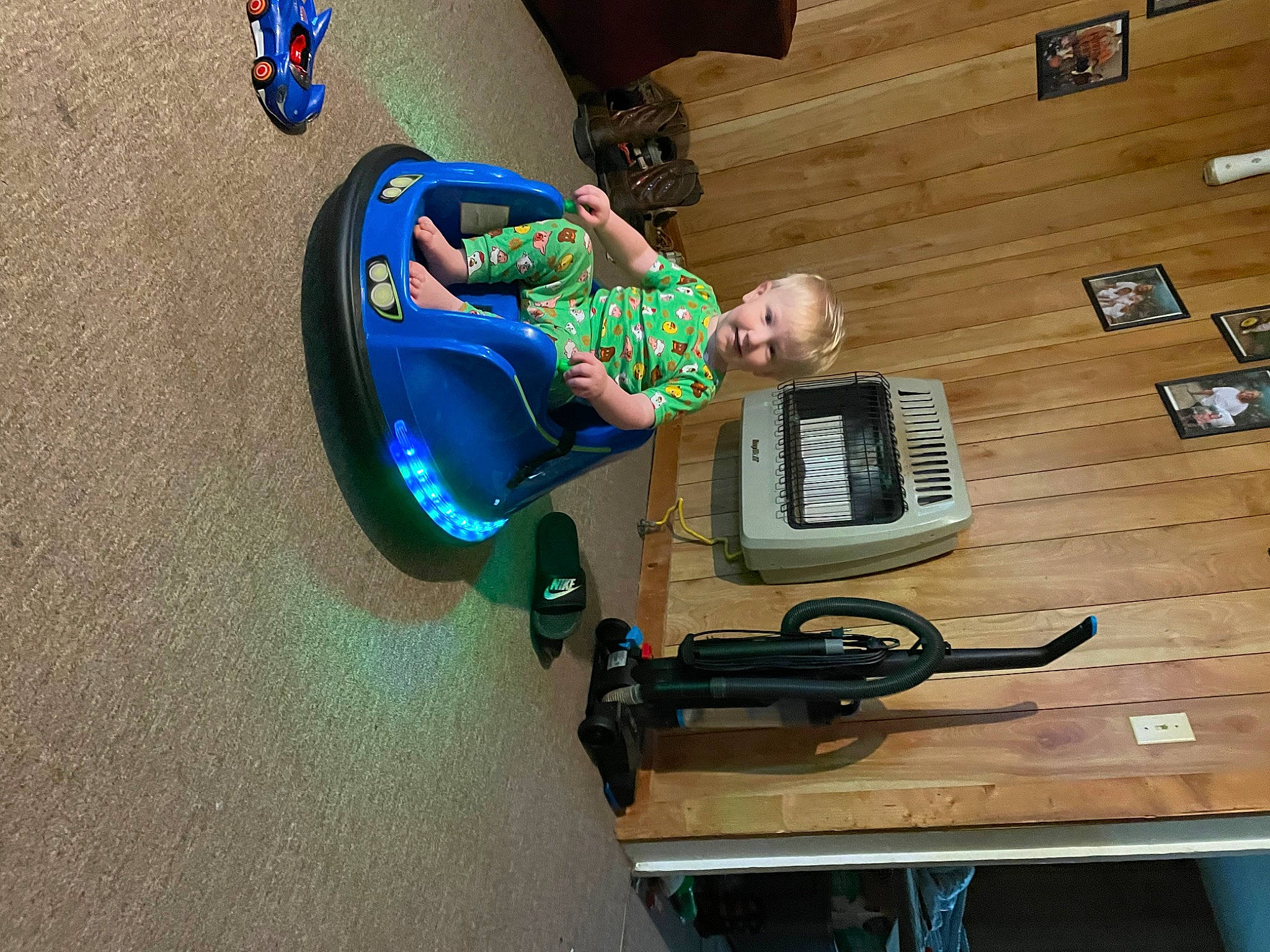 Sam joined the competition — help win amazing prizes! cable, corded_phone, electric_blue, electrical_supply, electrical_wiring, flooring, fun, gadget, hardwood, house, leisure, machine, person, play, recreation, room, telephone, toddler, toy, wire