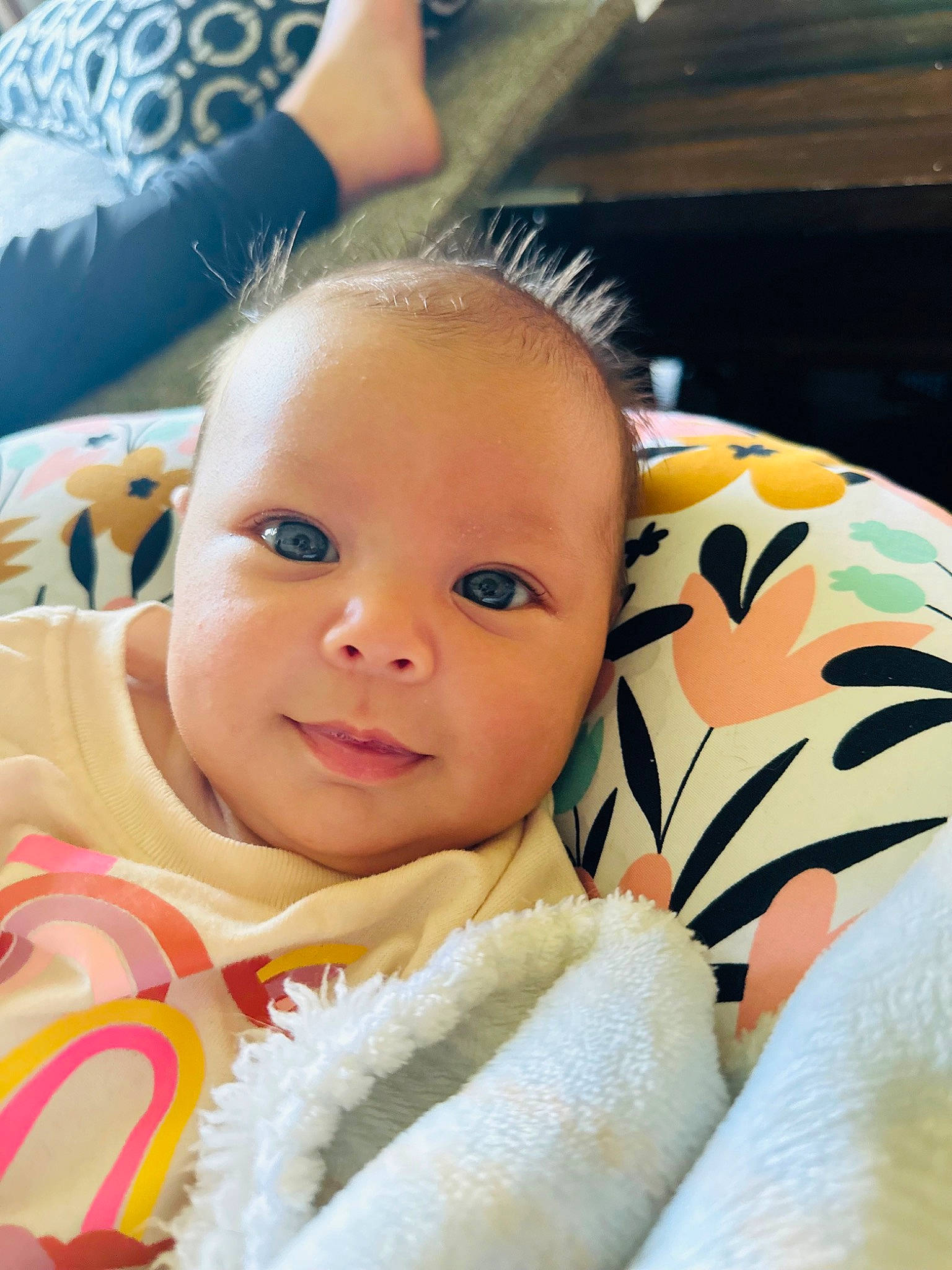 Valynne Marie joined the competition — help win amazing prizes! baby, baby_products, baby_toddler_clothing, cheek, child, comfort, eyebrow, eyelash, finger, fun, happy, iris, linens, lip, mouth, nail, nose, person, skin, smile