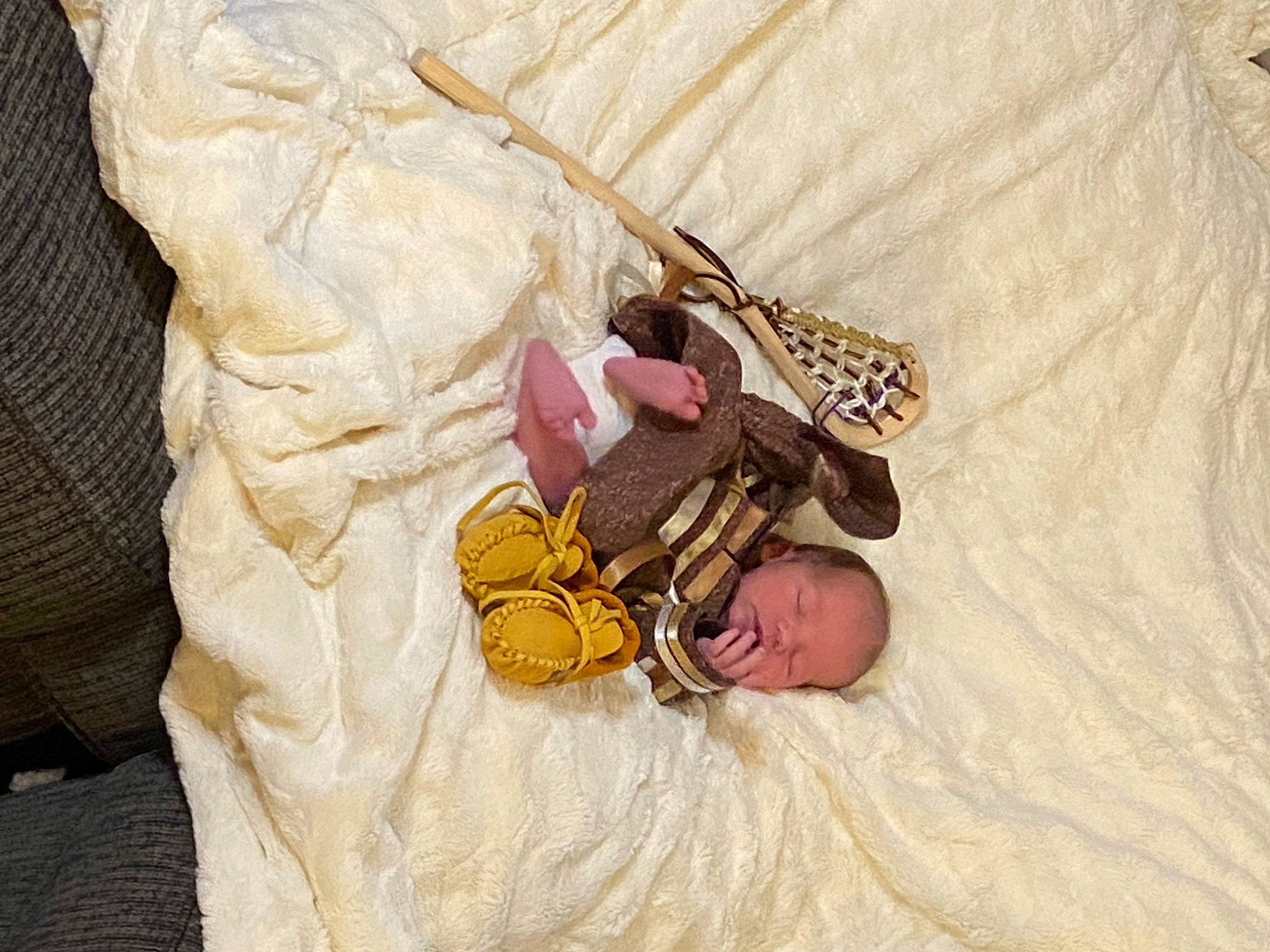 Michael joined the competition — help win amazing prizes! baby, baby_products, baby_toddler_clothing, bed, bed_sheet, bedding, blanket, child, comfort, fashion_accessory, fawn, fun, insect, linens, nap, pattern, person, recreation, room, sleep