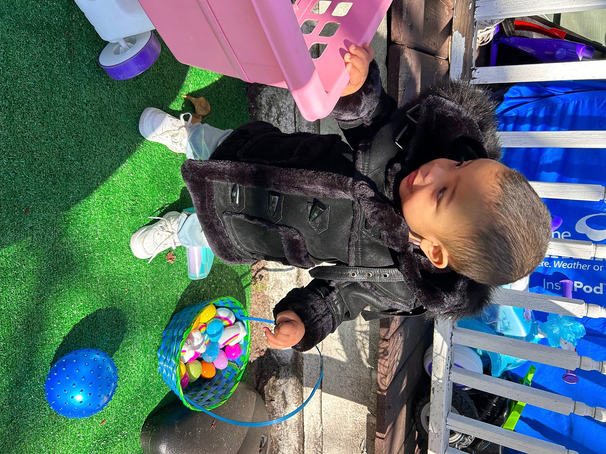 Keanu is registered to the contest to win money with this photo: blue, child, electric_blue, fun, leisure, person, plastic, play, recreation, toddler, travel, water, world