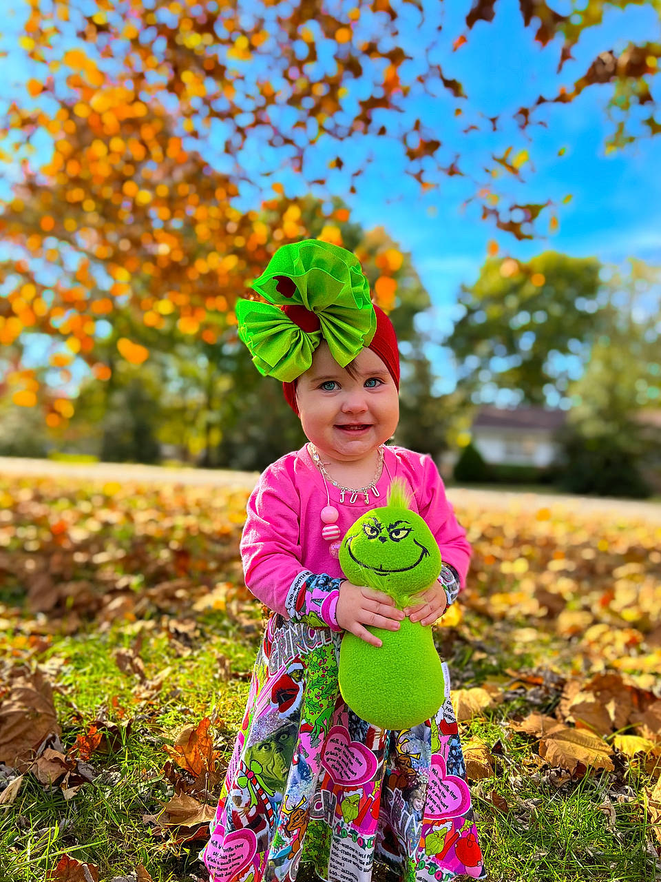 Juliette joined the competition — help win amazing prizes! adaptation, baby_toddler_clothing, botany, deciduous, grass, green, happy, headwear, joy, landscape, leaf, magenta, morning, natural_landscape, nature, people_in_nature, person, plant, sky, sleeve