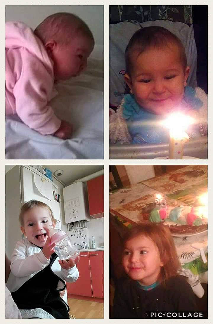 Lucie participe au concours pour gagner de l'argent avec cette photo : cheek, child, collage, day, ear, girl, head, human_hair_color, infant, iris, joy, person, product, toddler