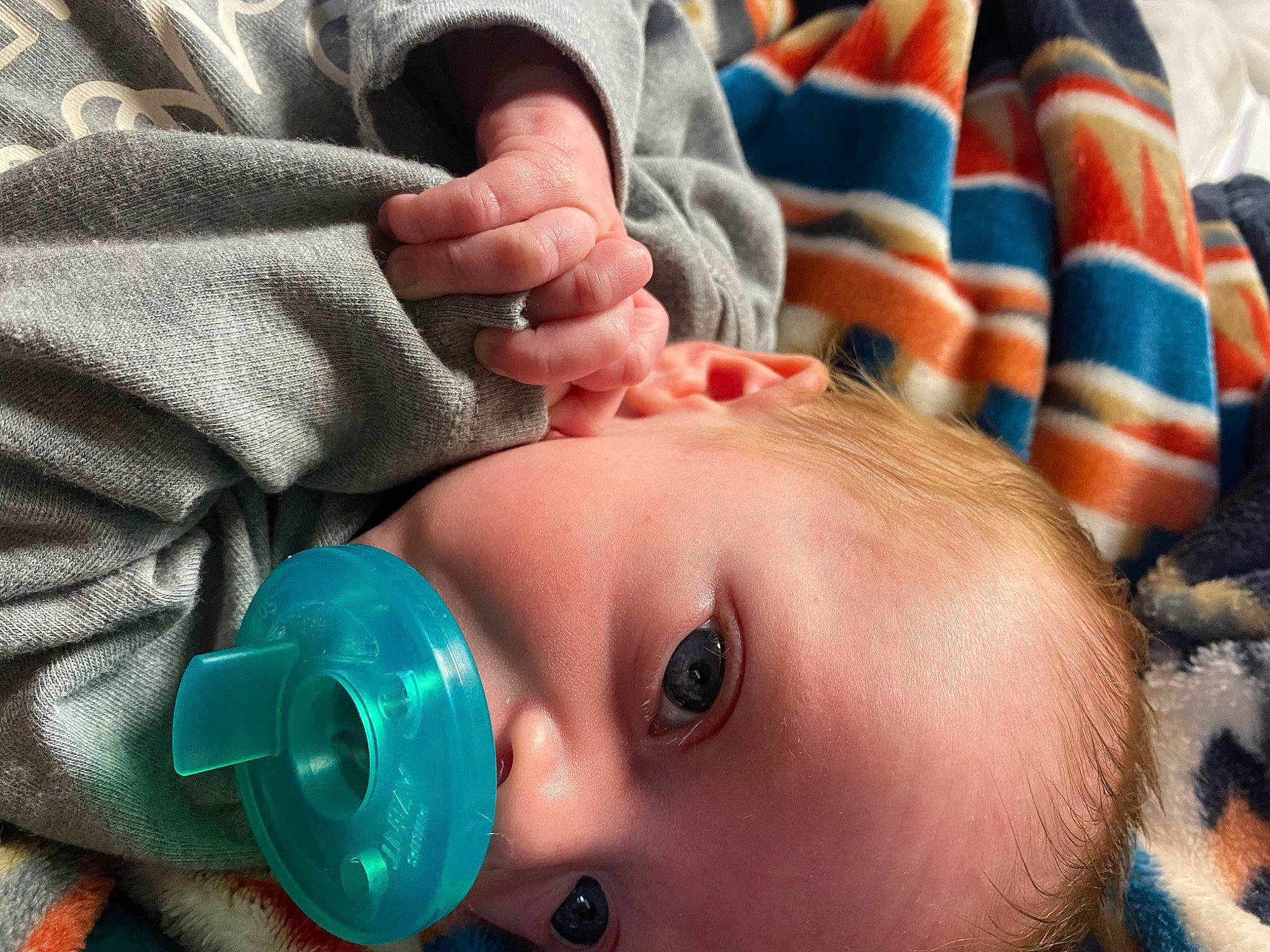 Nova joined the competition — help win amazing prizes! baby, baby_toddler_clothing, blue, cheek, chin, comfort, drinkware, eye, eyebrow, eyelash, face, finger, gesture, head, iris, lip, mouth, nose, person, skin