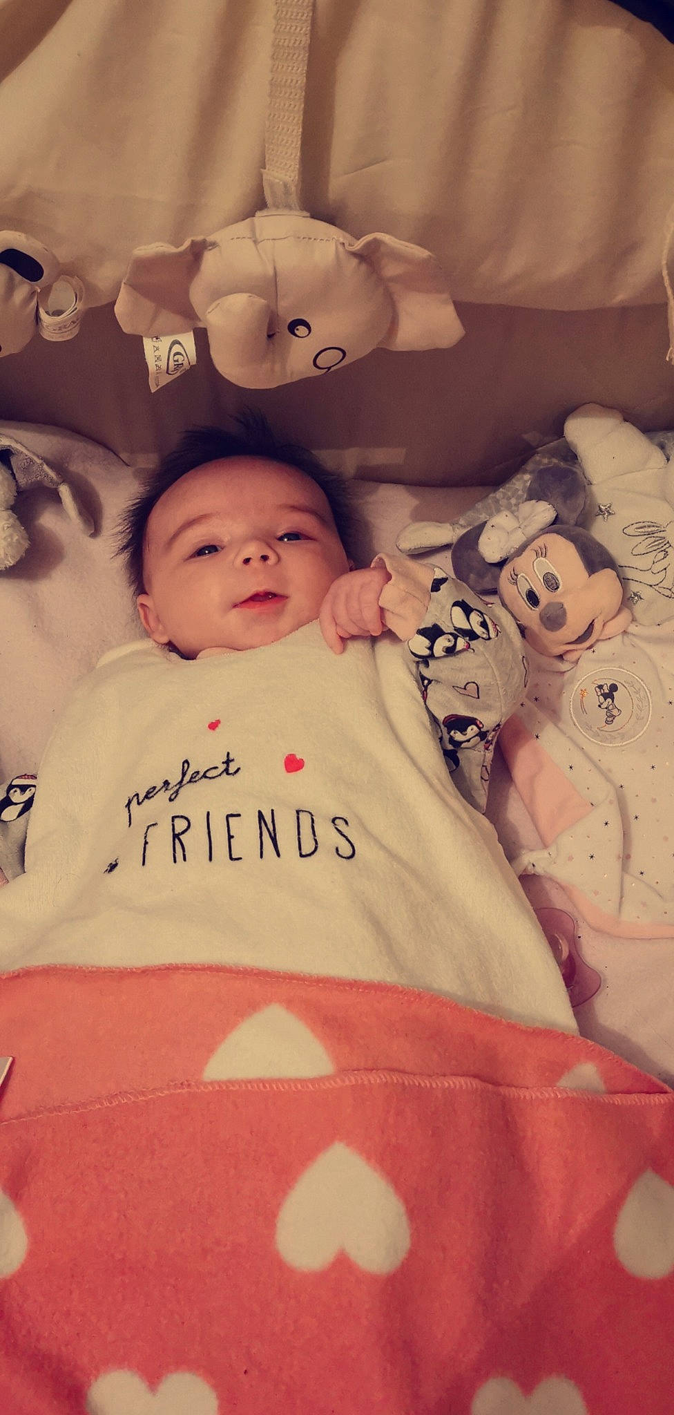 Tressy a rejoint le concours — aidez-le/la à gagner de superbes lots ! baby, bedtime, cheek, child, happy, lip, nose, person, pink, product, sibling, skin, smile, textile, toddler