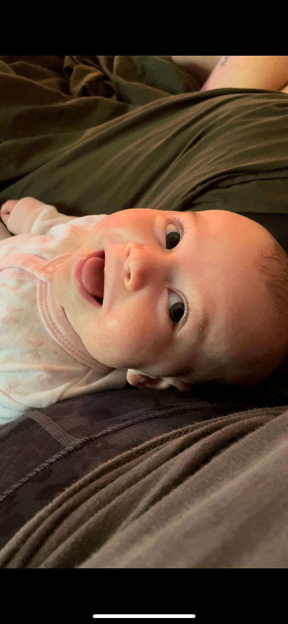 Averie joined the competition — help win amazing prizes! baby, baby_toddler_clothing, cheek, child, close_up, eye, eyebrow, eyelash, flash_photography, iris, jaw, lip, mouth, neck, no_expression, nose, person, skin, smile, toddler