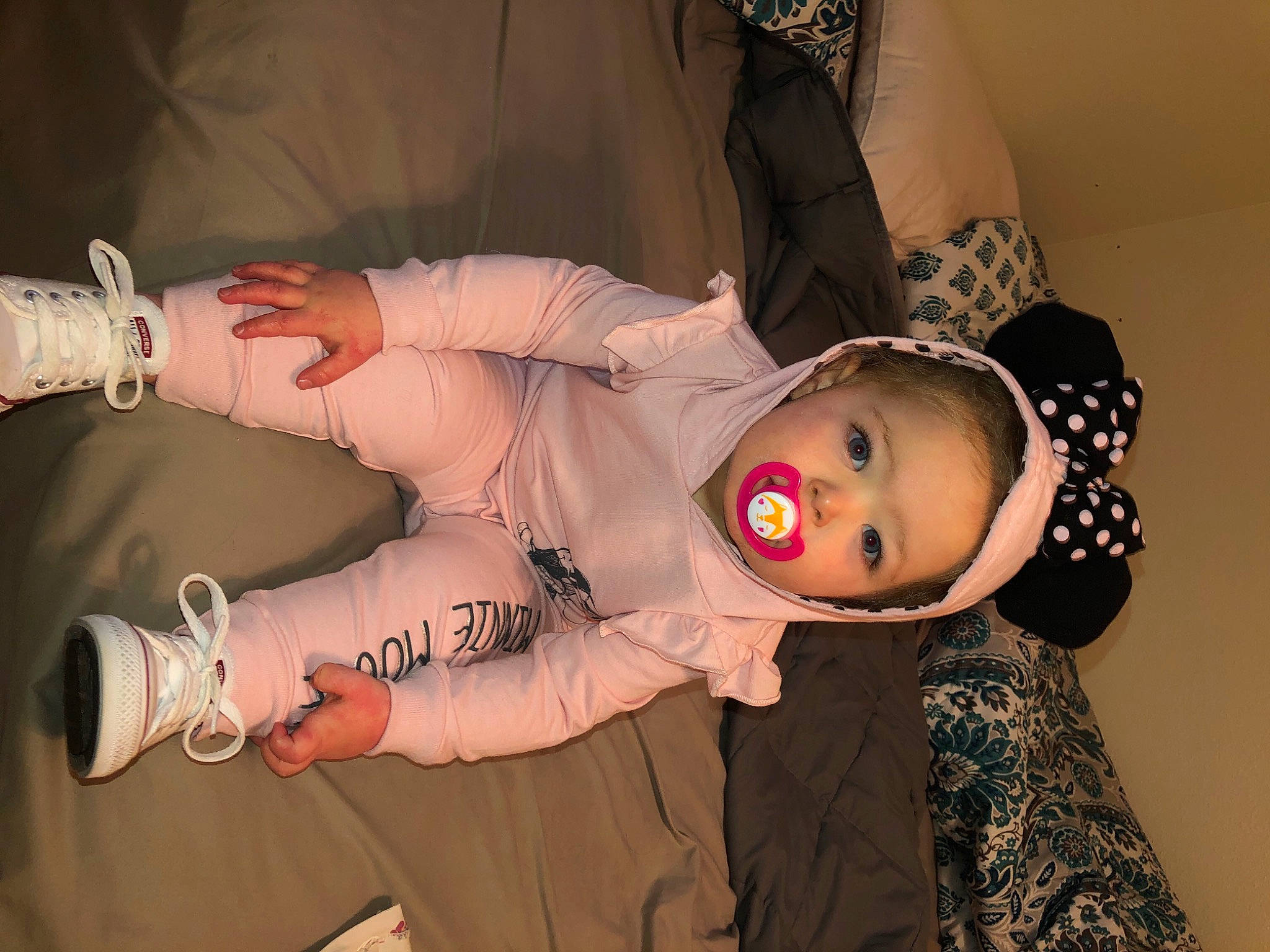 Brooklyn is registered to the contest to win money with this photo: baby_toddler_clothing, bracelet, cosmetics, costume, eyelash, fashion_design, person