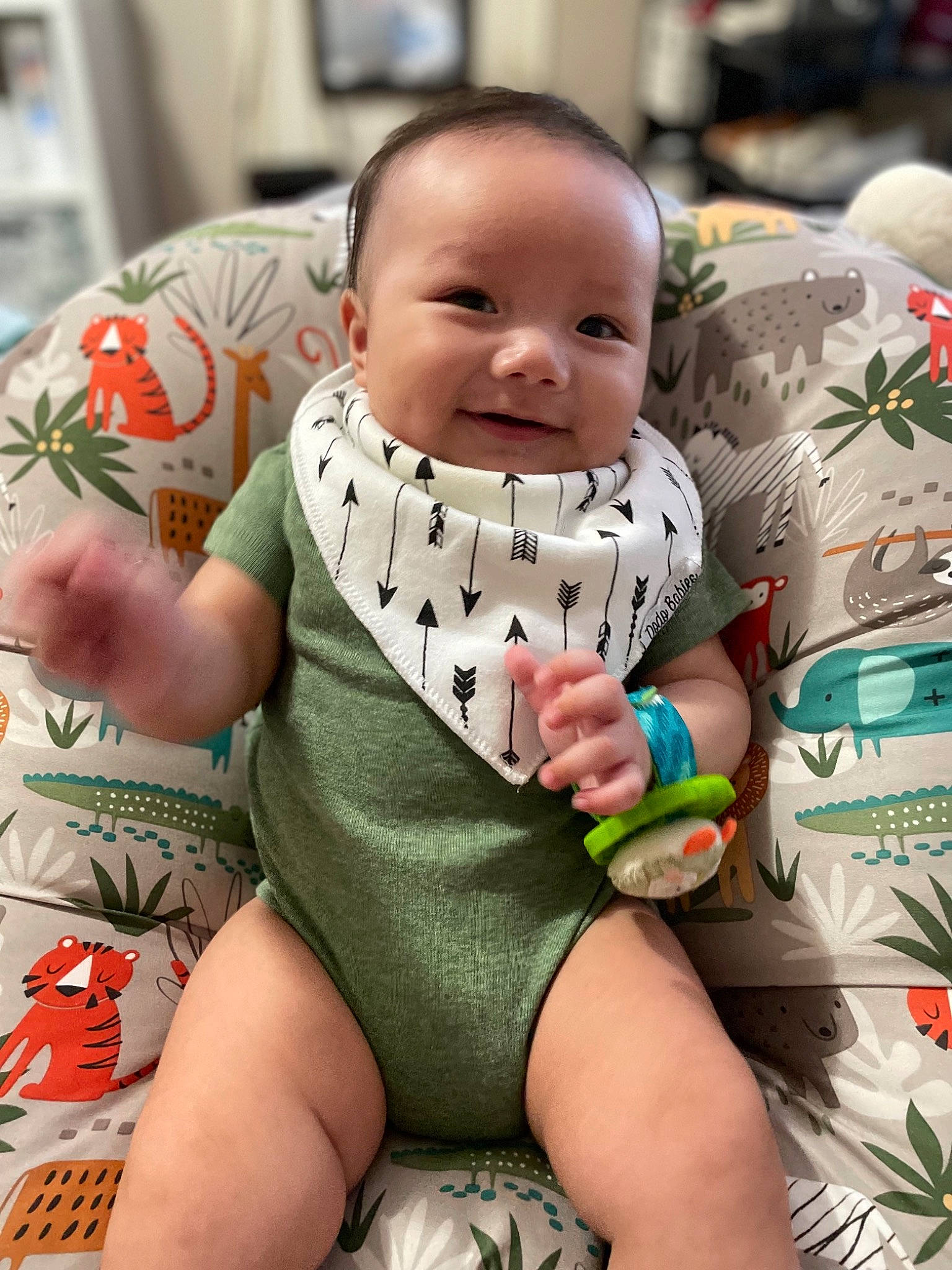 Karter joined the competition — help win amazing prizes! baby, baby_toddler_clothing, cheek, child, comfort, event, finger, foot, happy, head, human, human_leg, joy, mouth, nail, person, sitting, skin, sleeve, smile