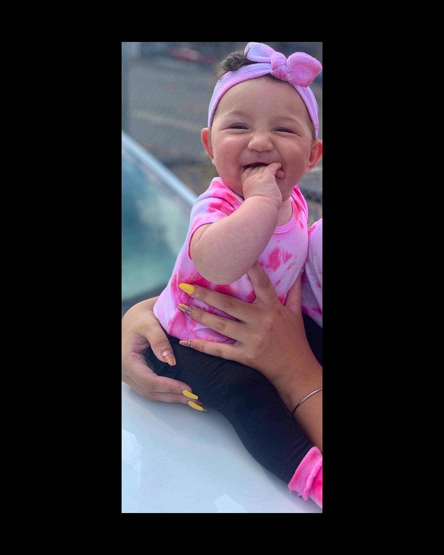 Huntleigh Tanner joined the competition — help win amazing prizes! baby, beauty, cheek, child, face, facial_expression, finger, hand, happy, head, headgear, headwear, human, lip, mouth, nose, person, pink, skin, smile