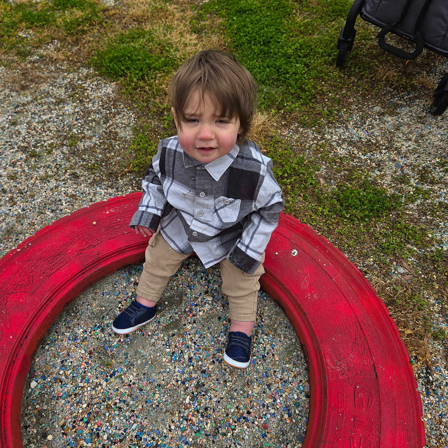 Alex joined the competition — help win amazing prizes! alloywheel, boy, car, carwheel, child, clothing, face, footwear, grass, gravel, head, male, pants, person, photography, plant, portrait, road, shoe, tire