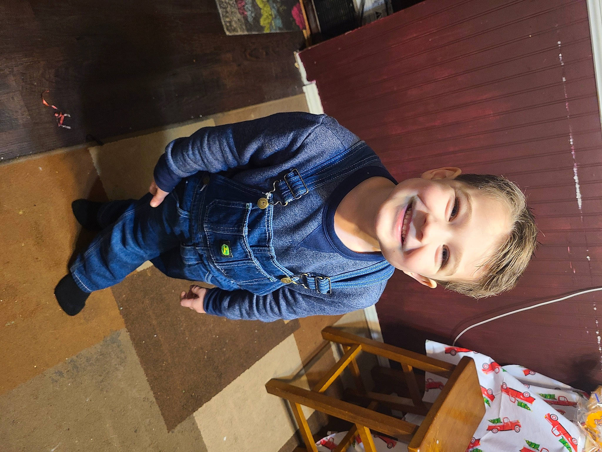 Johnny joined the competition — help win amazing prizes! bookcase, child, denim, electric_blue, flash_photography, flooring, fun, hairstyle, happy, joy, leisure, person, room, shelf, sitting, smile, t_shirt, toddler, tree, vacation